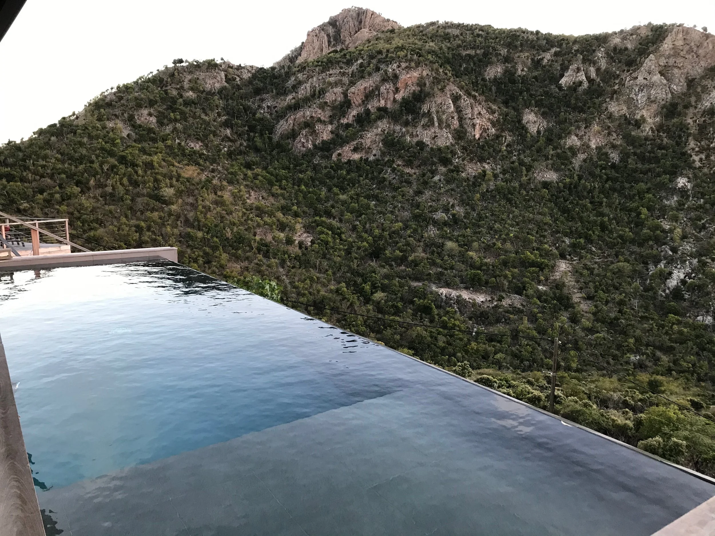 Saint-Barthélemy aerial view