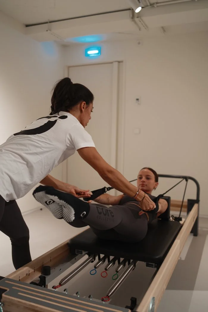 One-on-one Pilates guidance at Core Collective Lisbon