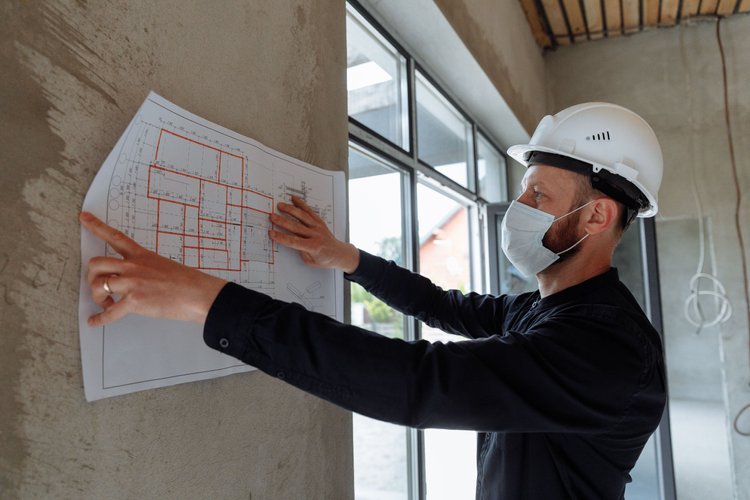 Abstimmung und Planung im Rahmen eines Bauprojekts