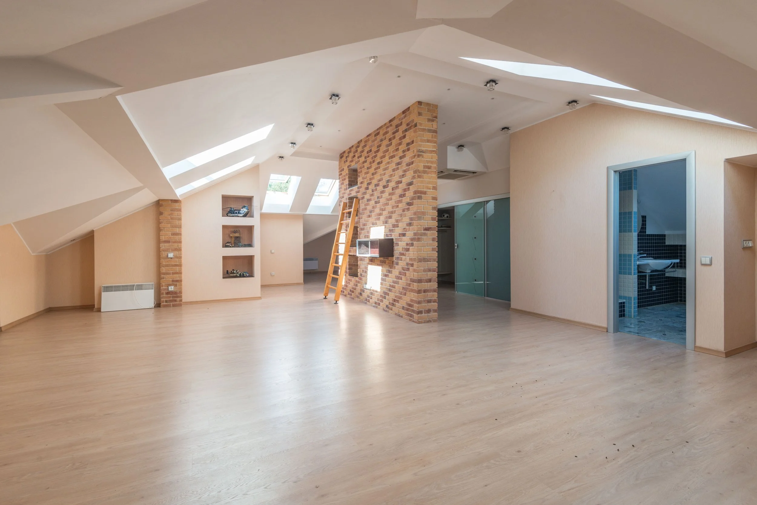 Renovierter Wohnraum