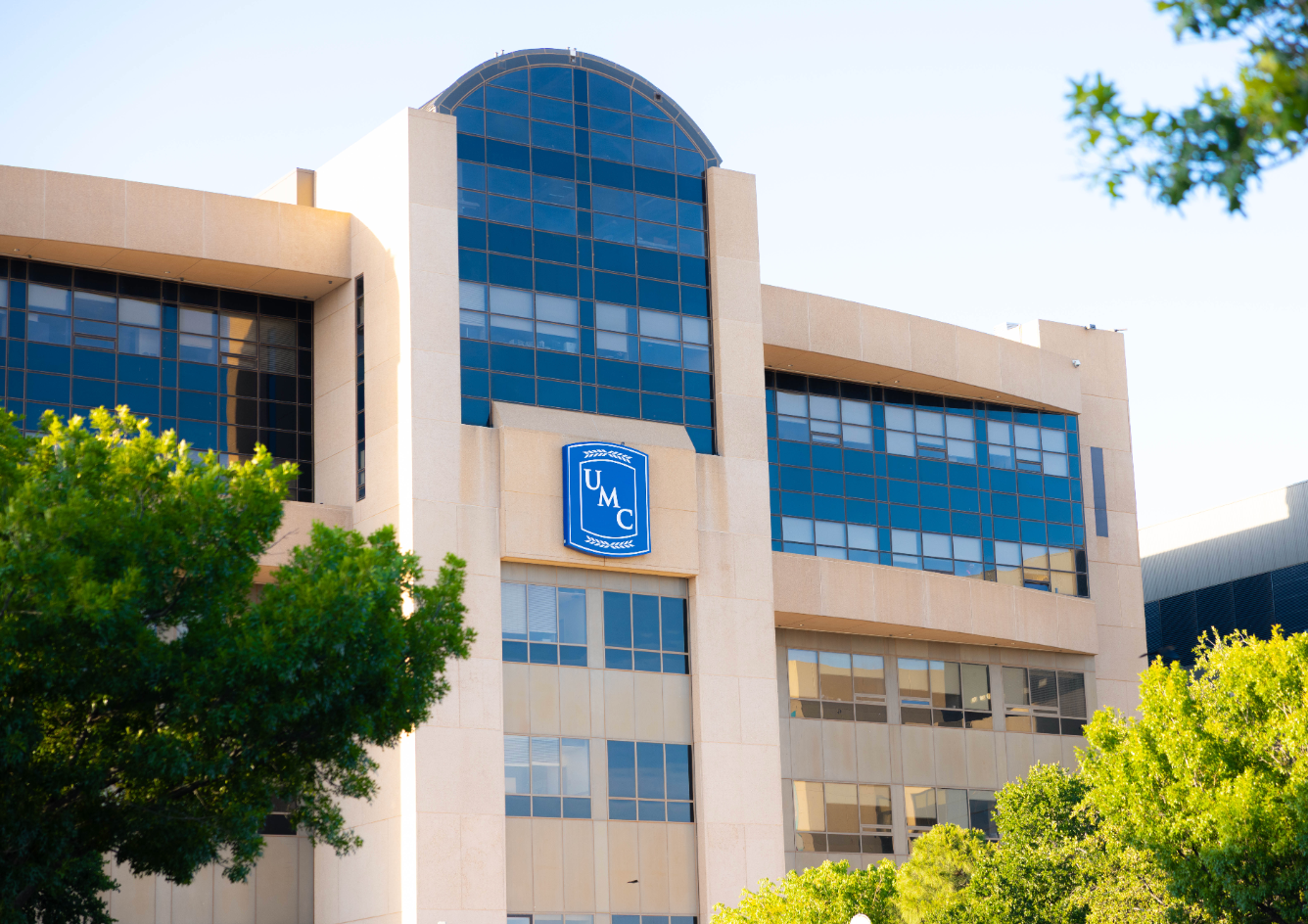 University Medical Center building in Lubbock