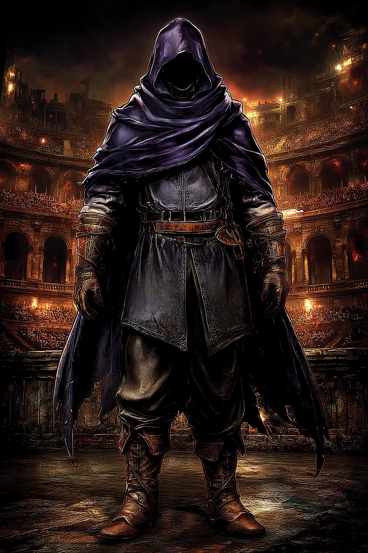 The masked man