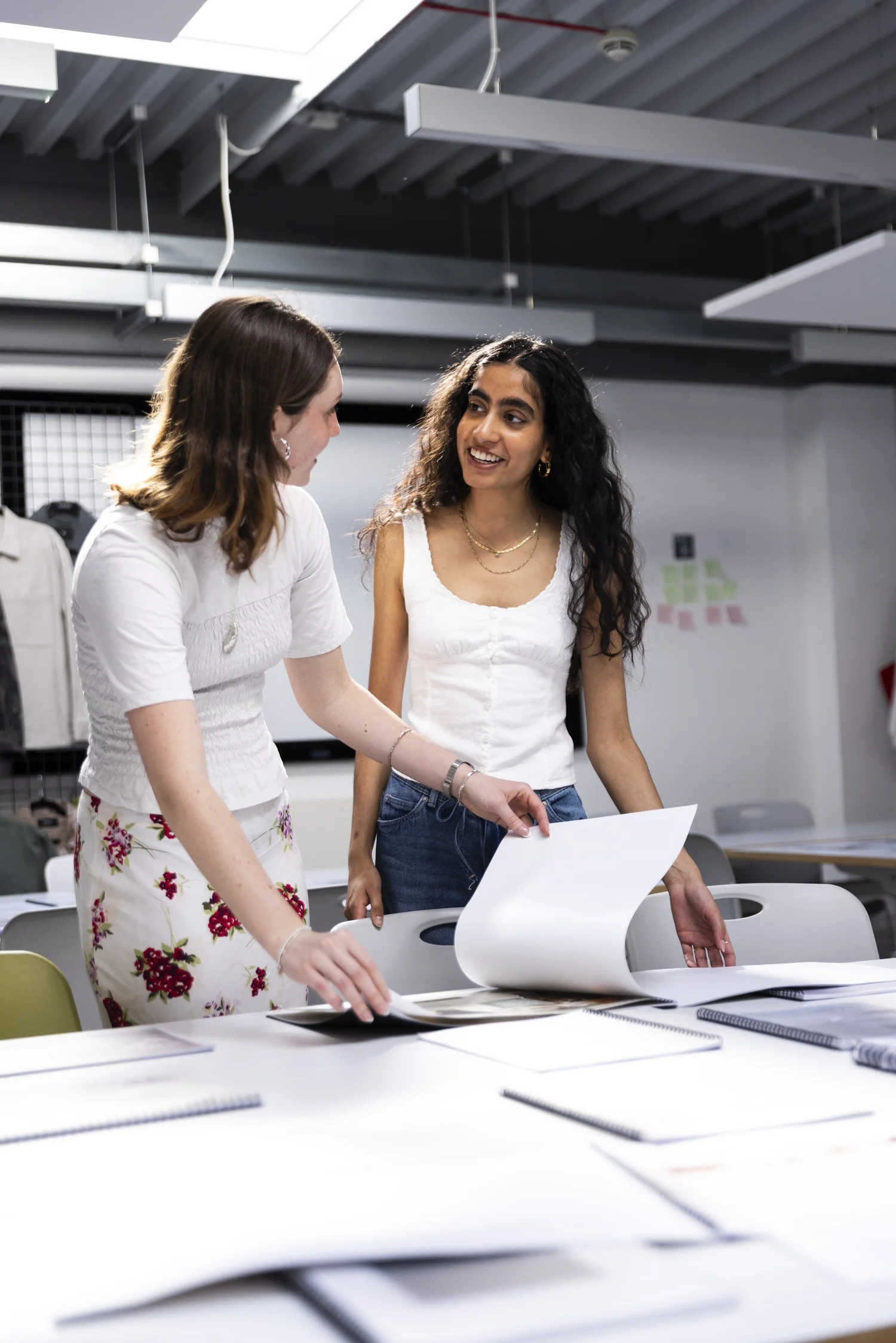 CMI Nottingham fashion shoot — education partnership photography by Wayne Lennon