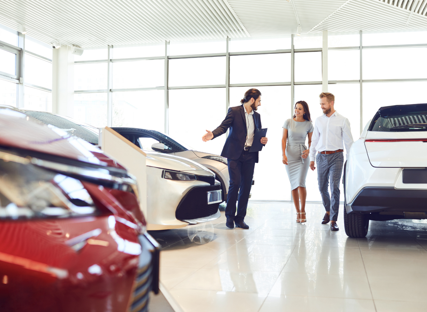 Retail car dealership