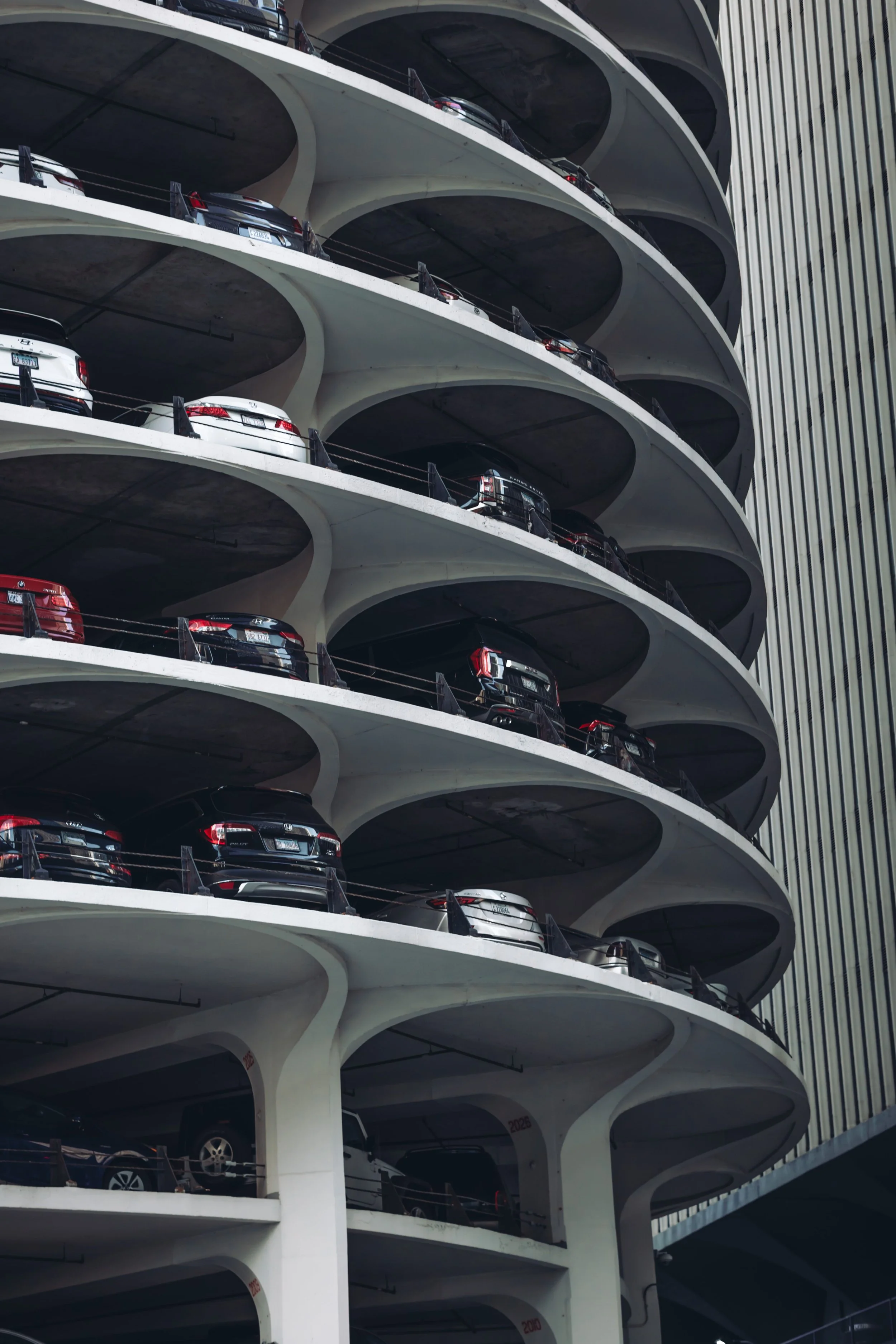 Parking garage reverse movement detection