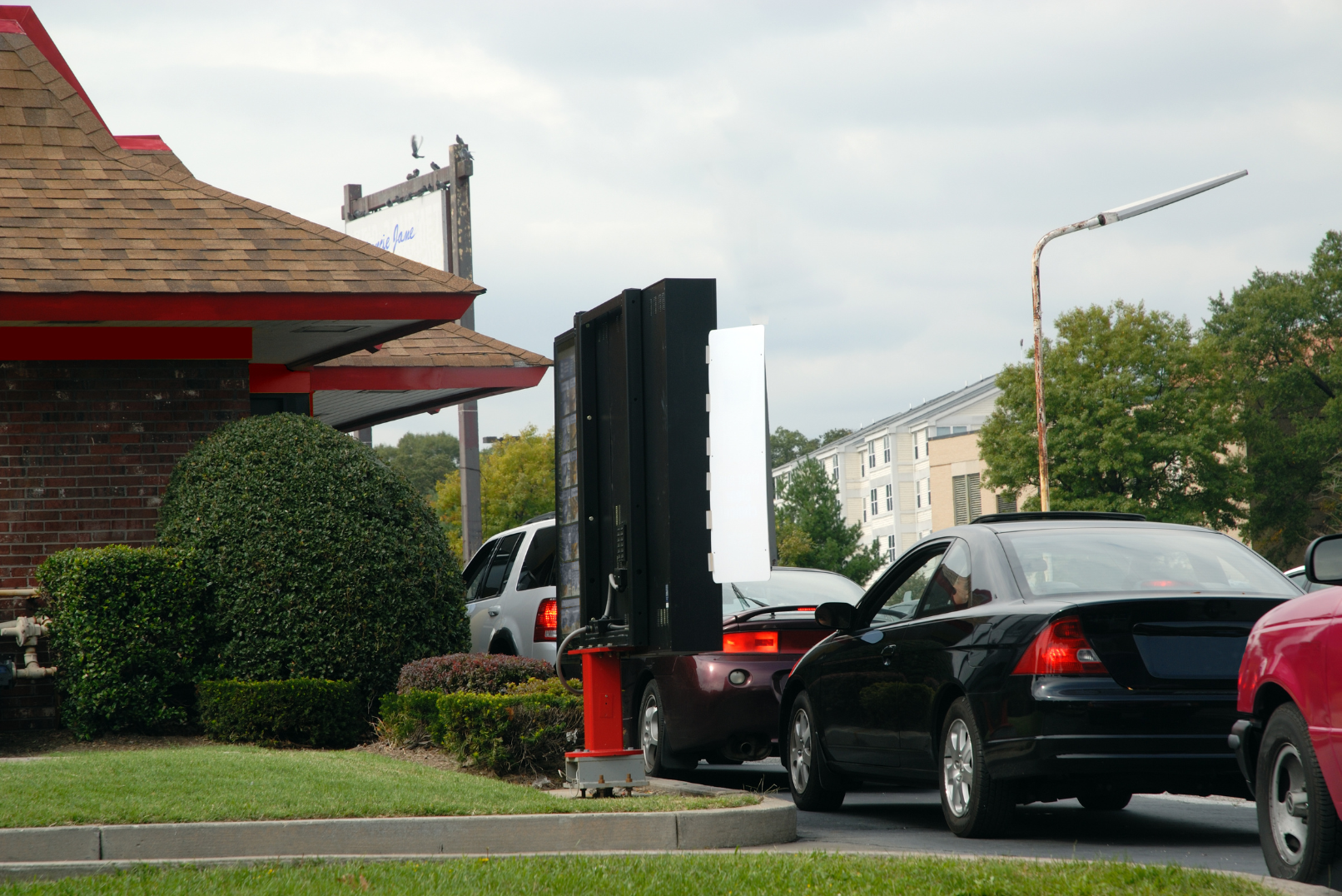 Drive-through line