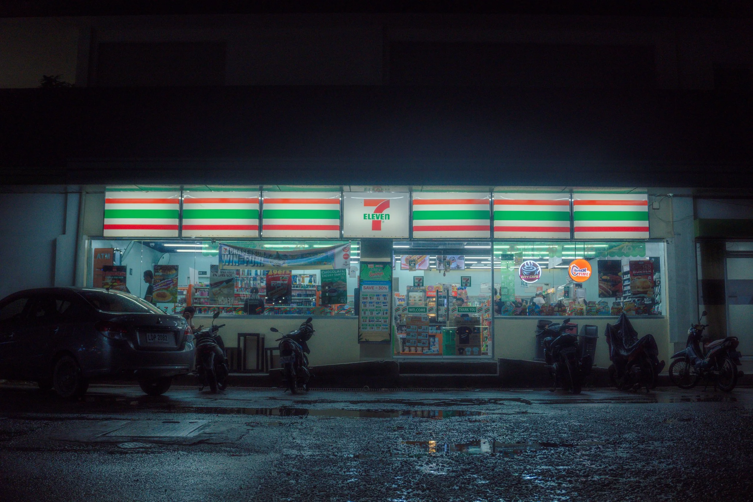 Convenience store late-night retail human prolonged stay detection
