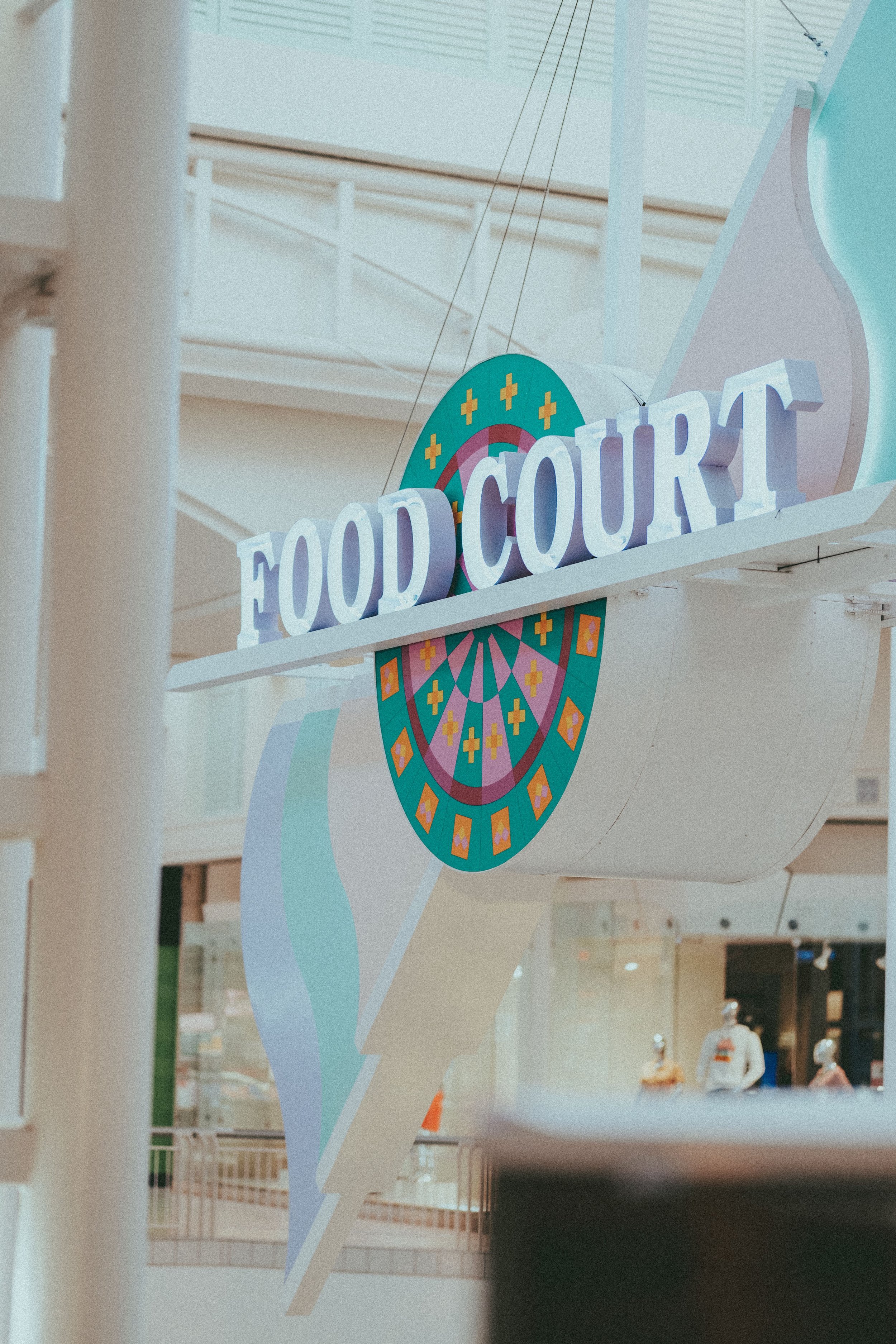 Food court seating