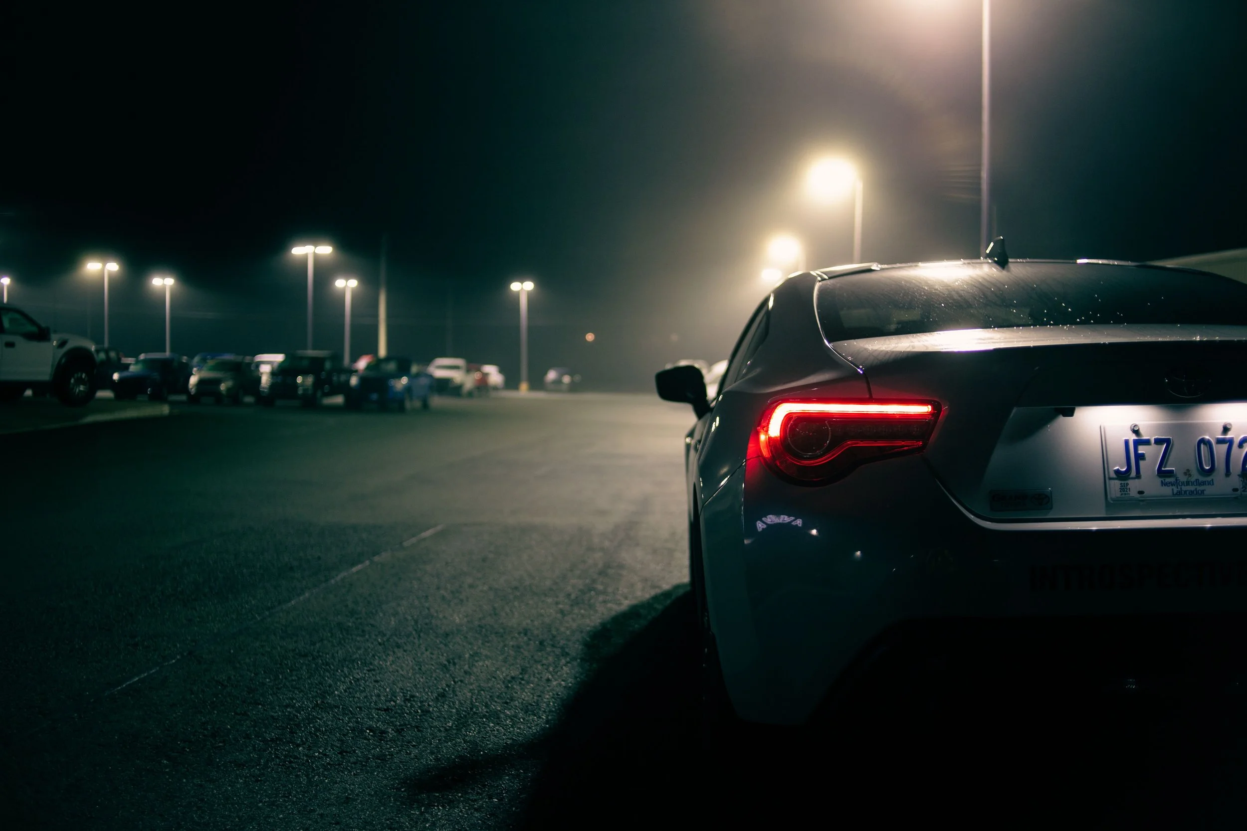 Auto dealership enter exit detection
