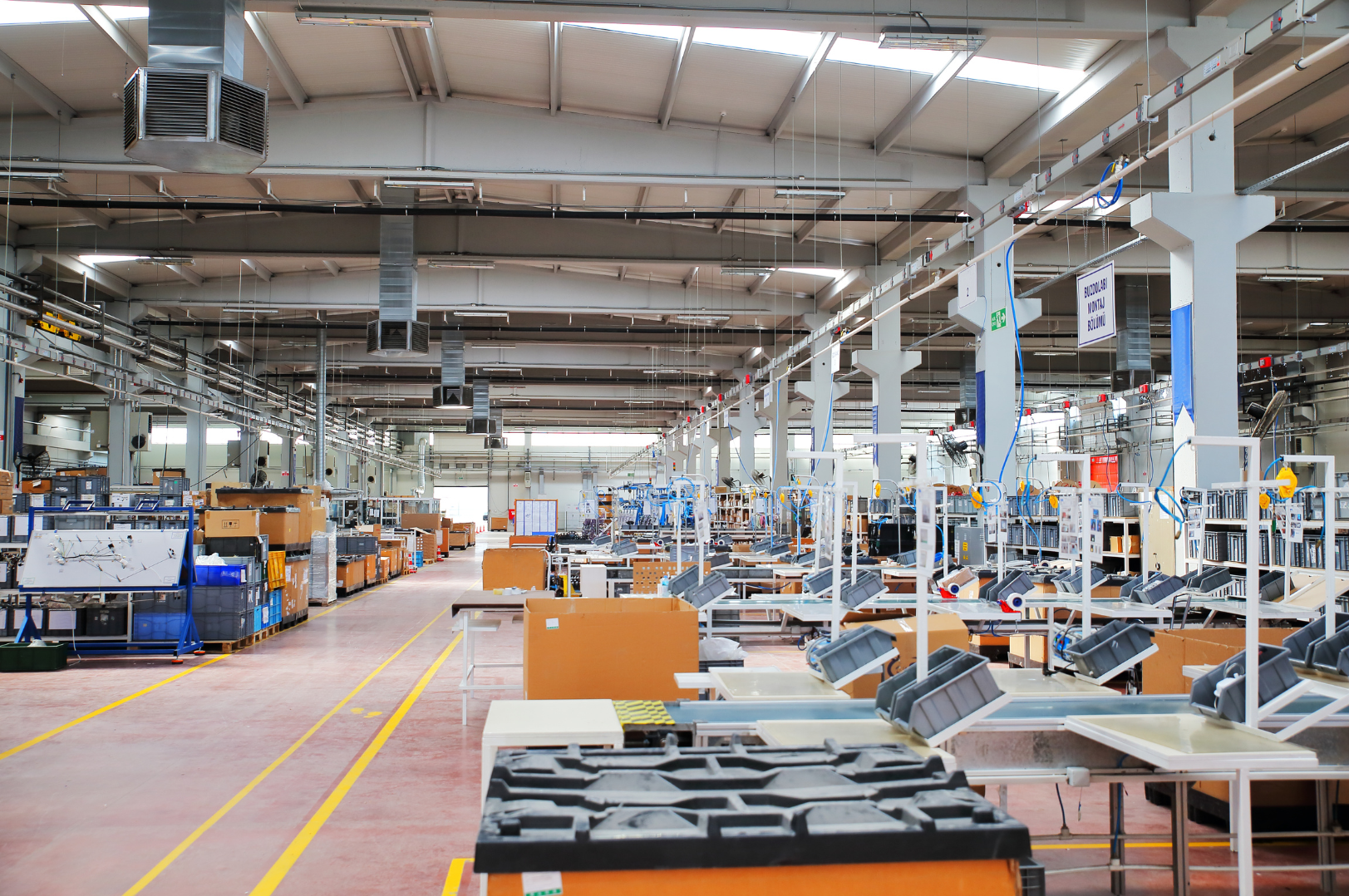 Manufacturing plant phone walking detection