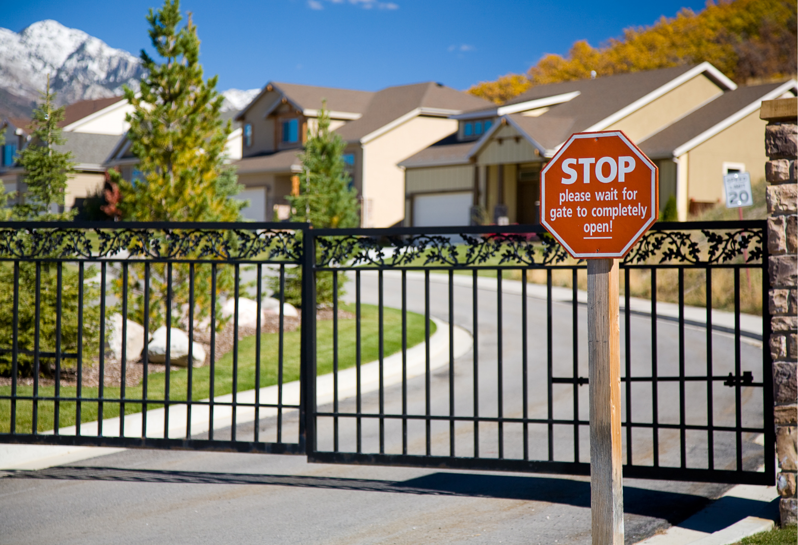 Gated community LPR access control