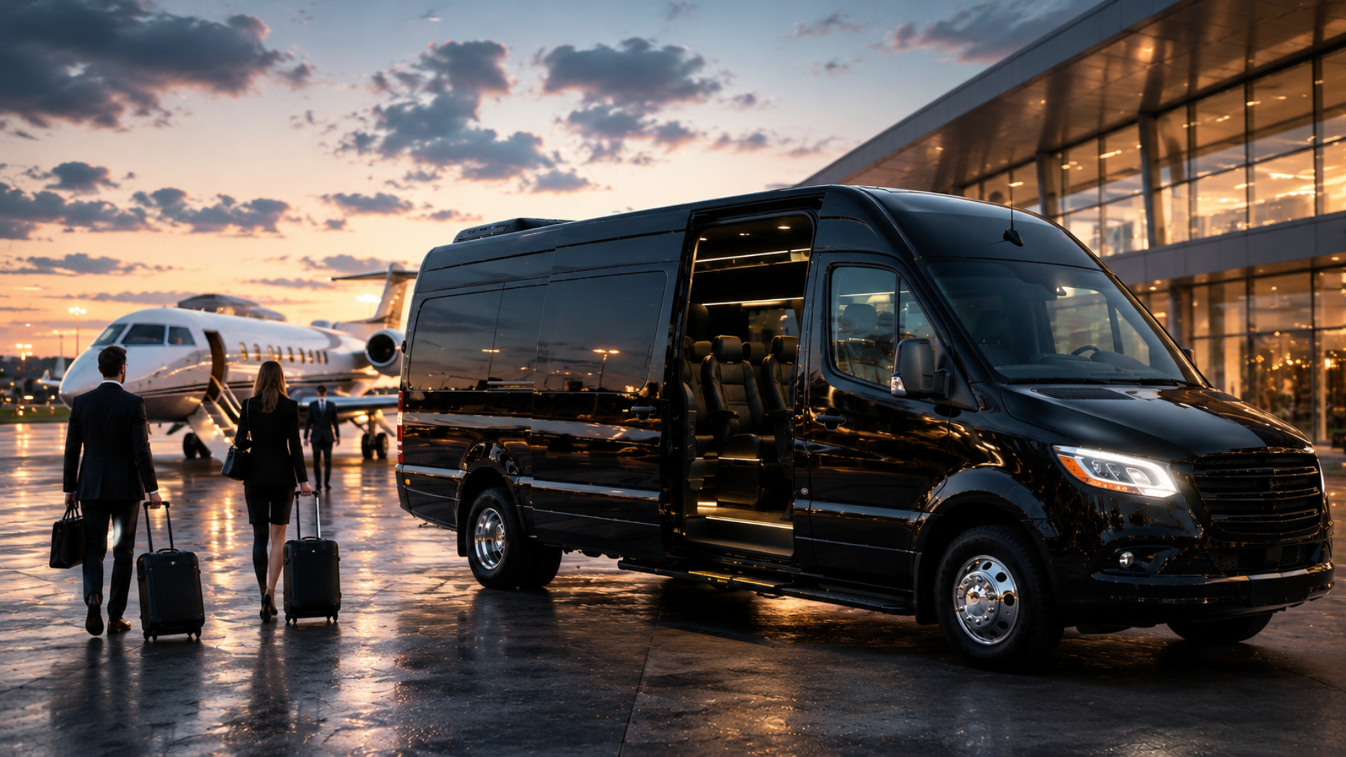 Luxury airport transportation service in Dallas