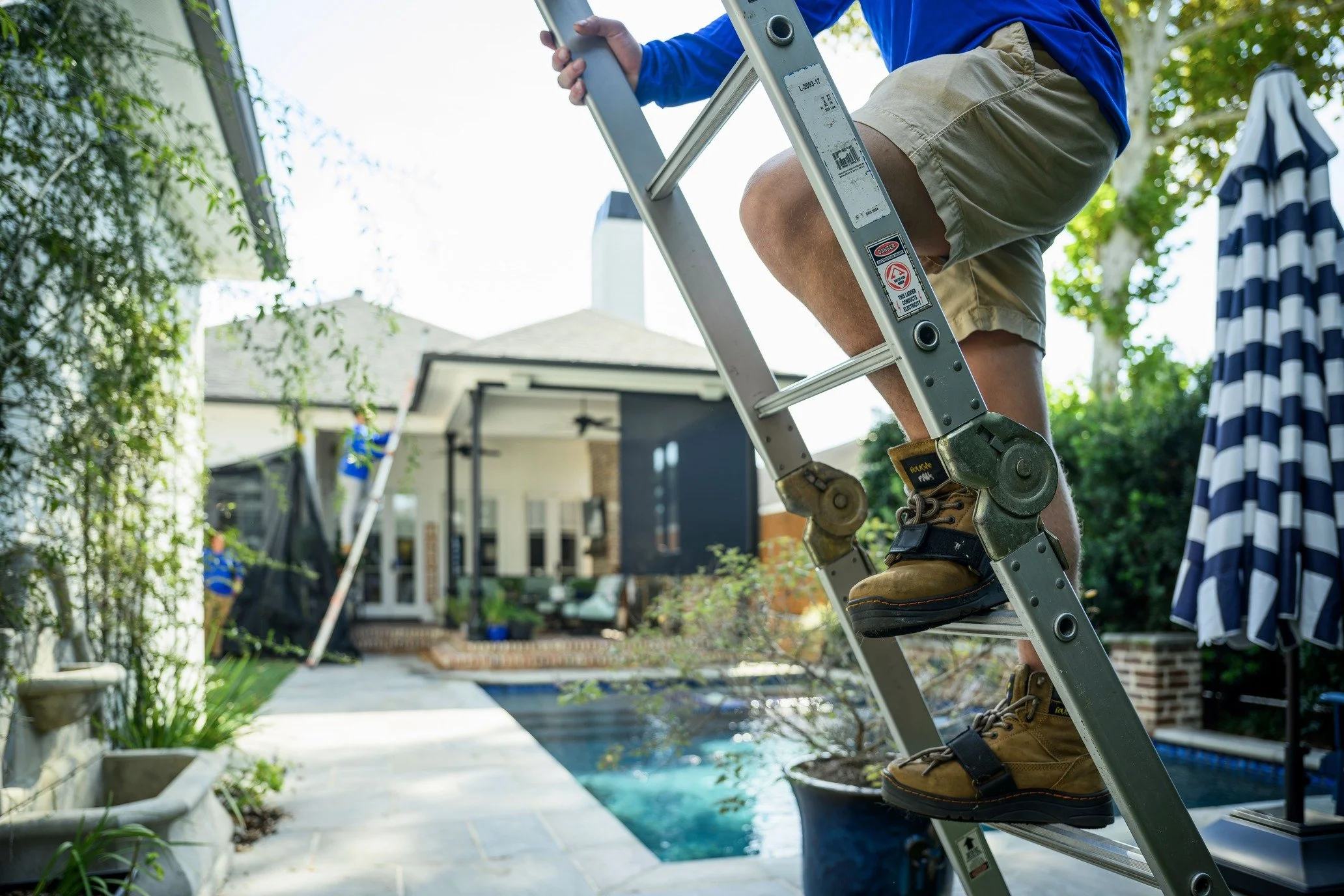 Epic Roofing crew on a residential roof repair in Slidell, LA