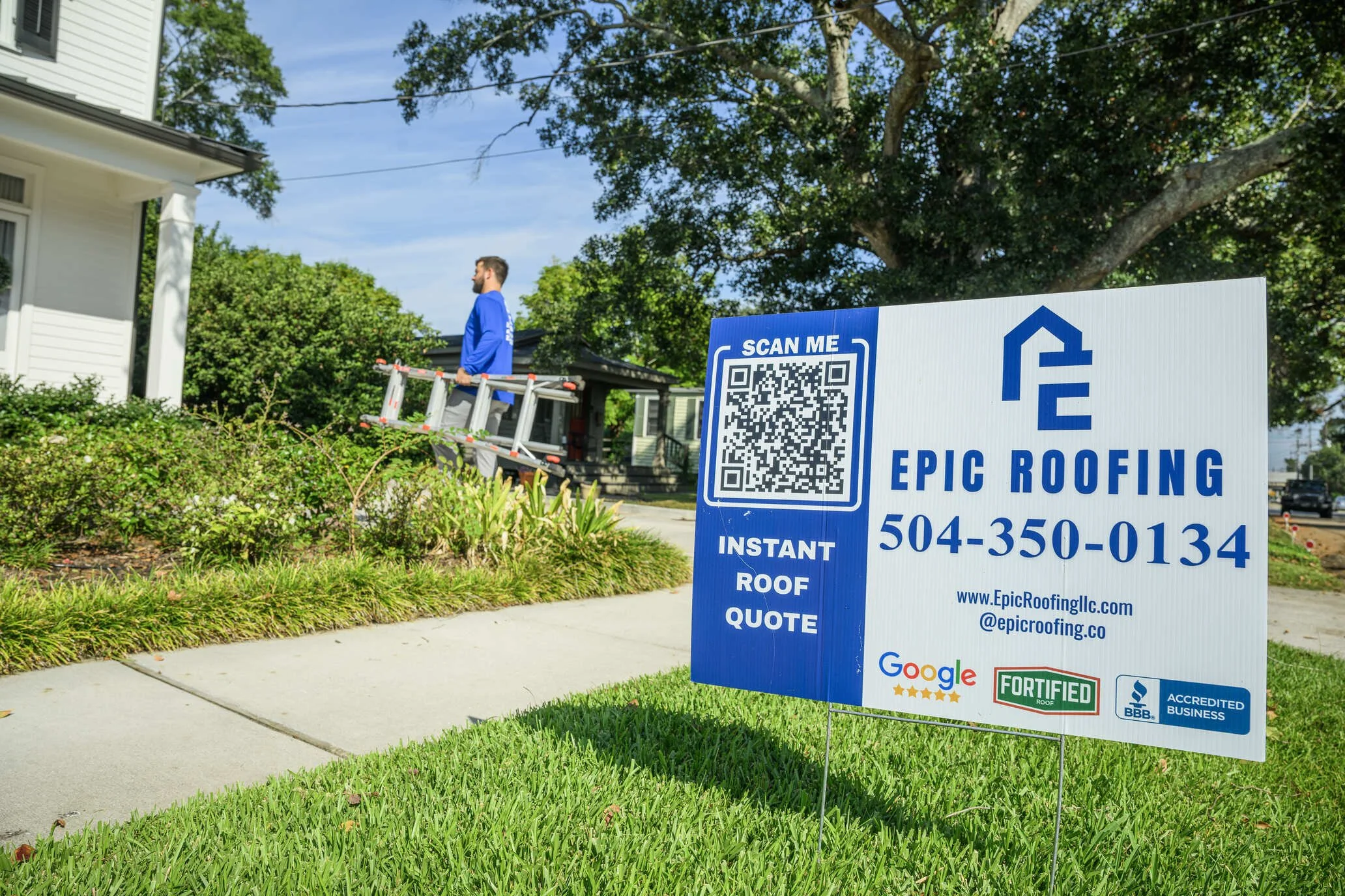 Epic Roofing EPDM rubber membrane commercial install