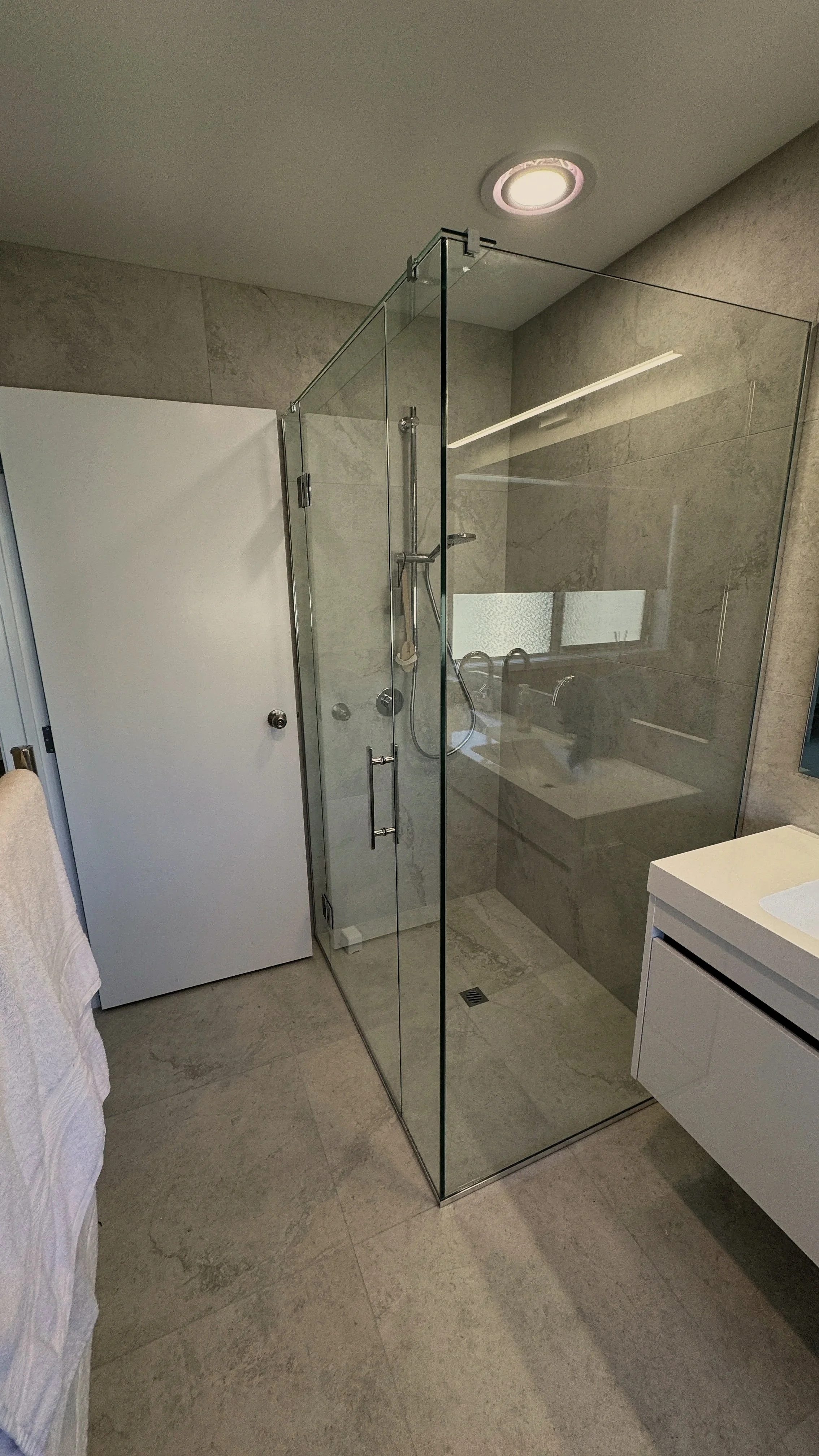 Bathroom after upgrade, Tauranga apartment