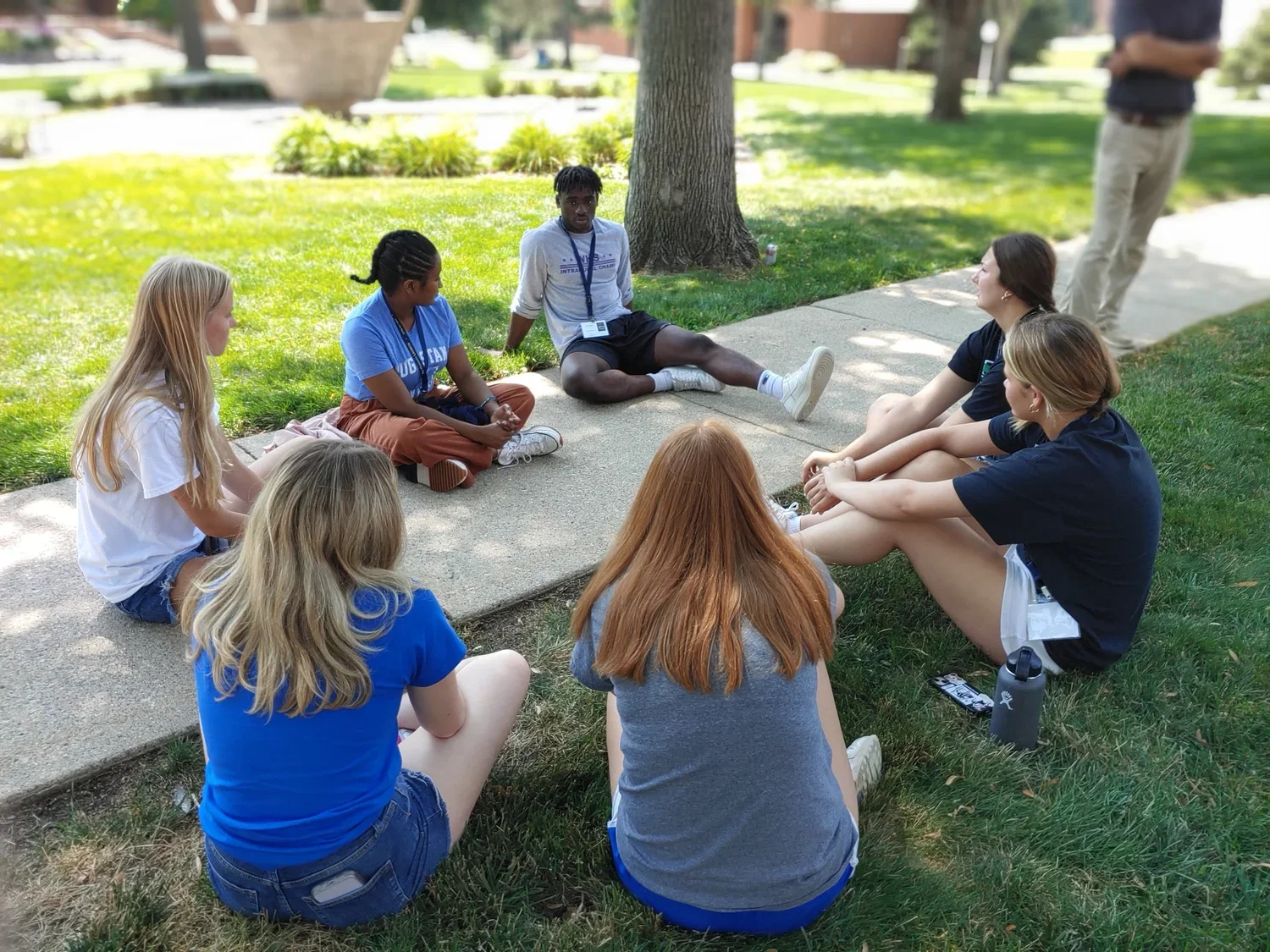 Students at the Service Leadership Academy