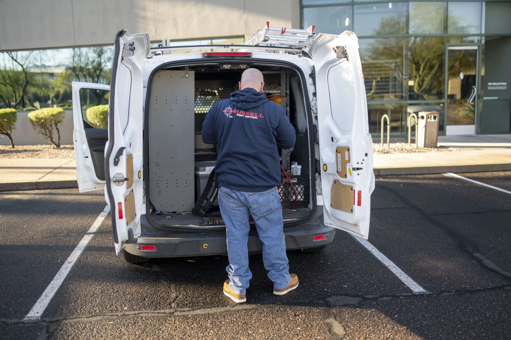 Russell Pest Control technician serving Surprise, Arizona properties