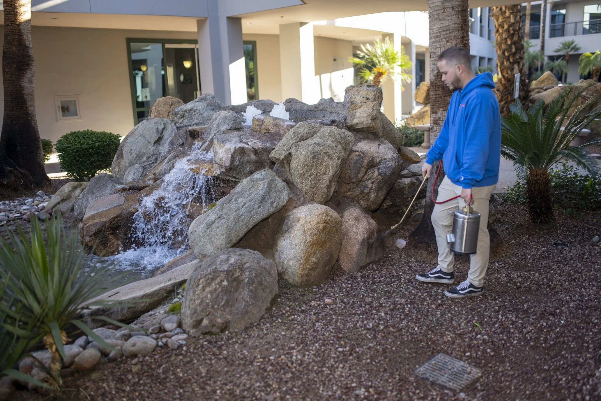 Russell Pest Control technician serving Mesa, Arizona properties
