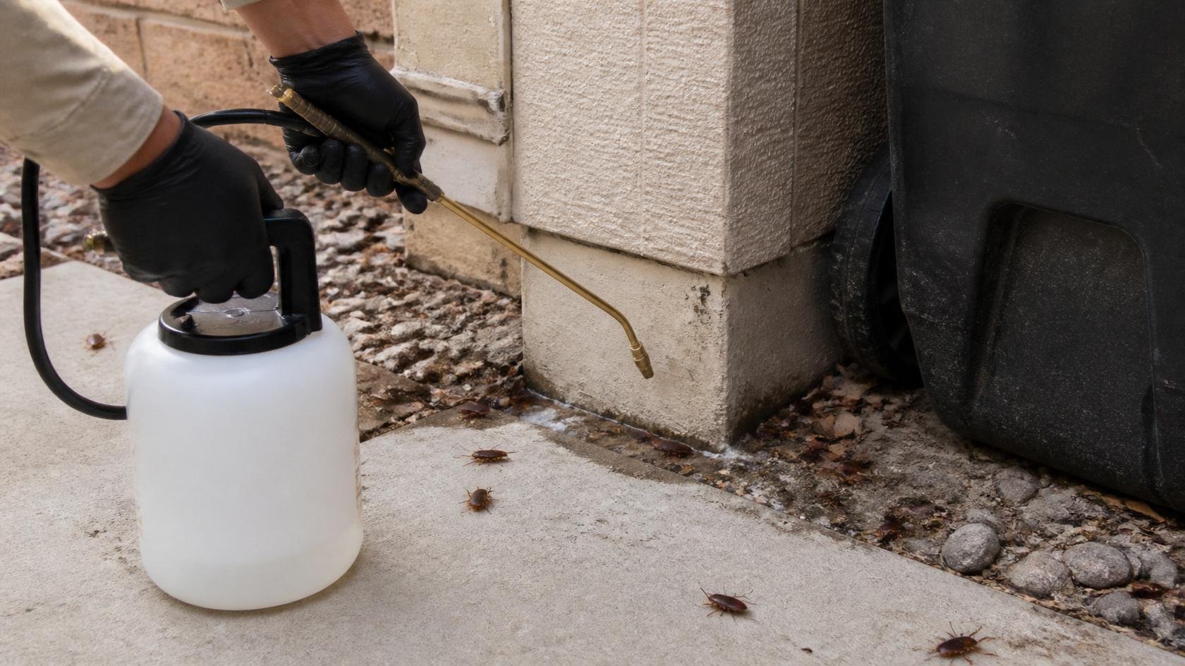 Russell Pest Control expert providing general pest treatment