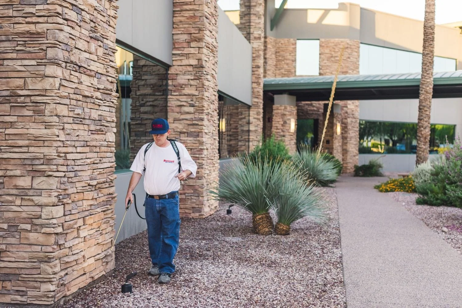 Gilbert, AZ property served by Russell Pest Control