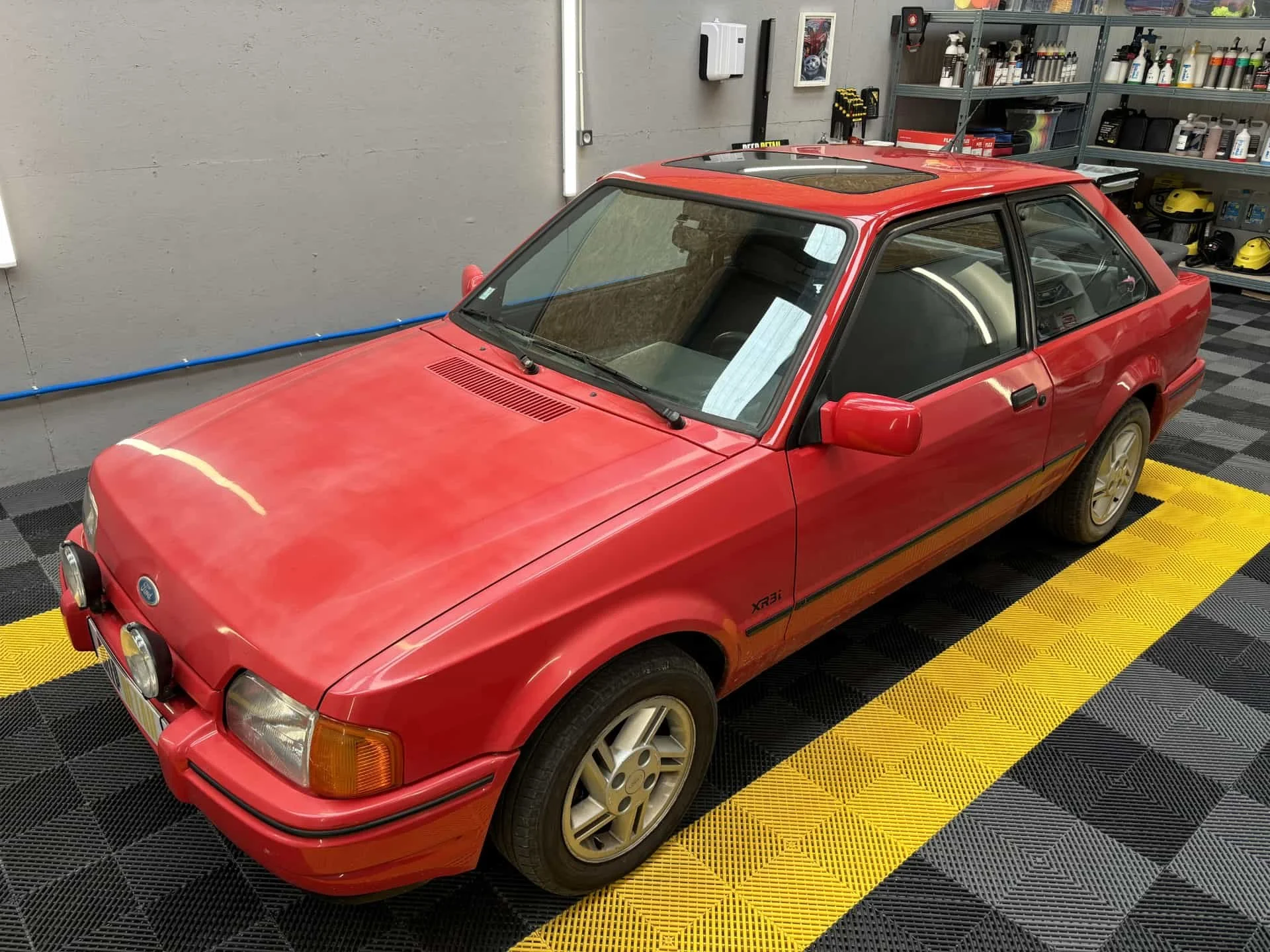Avant polissage carrosserie Caen