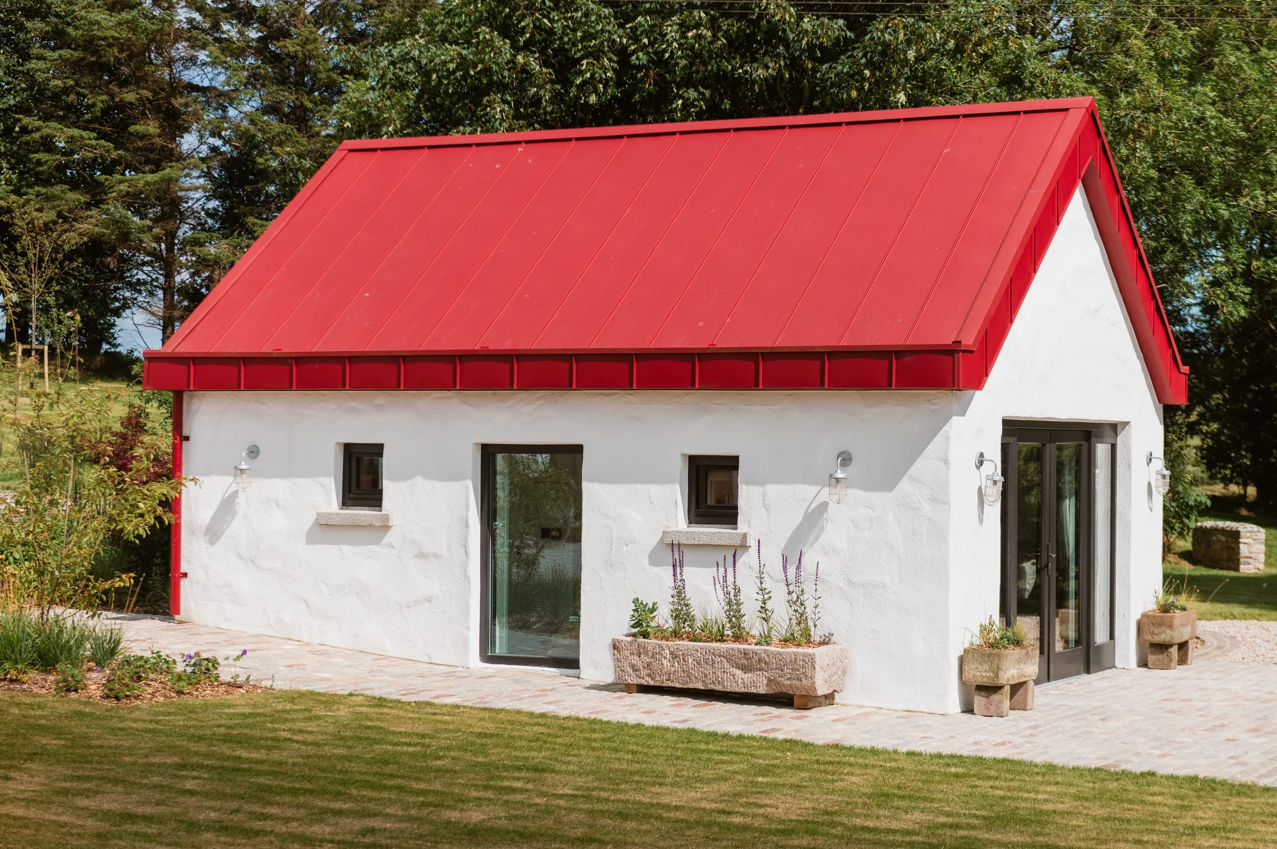 The studio in the grounds