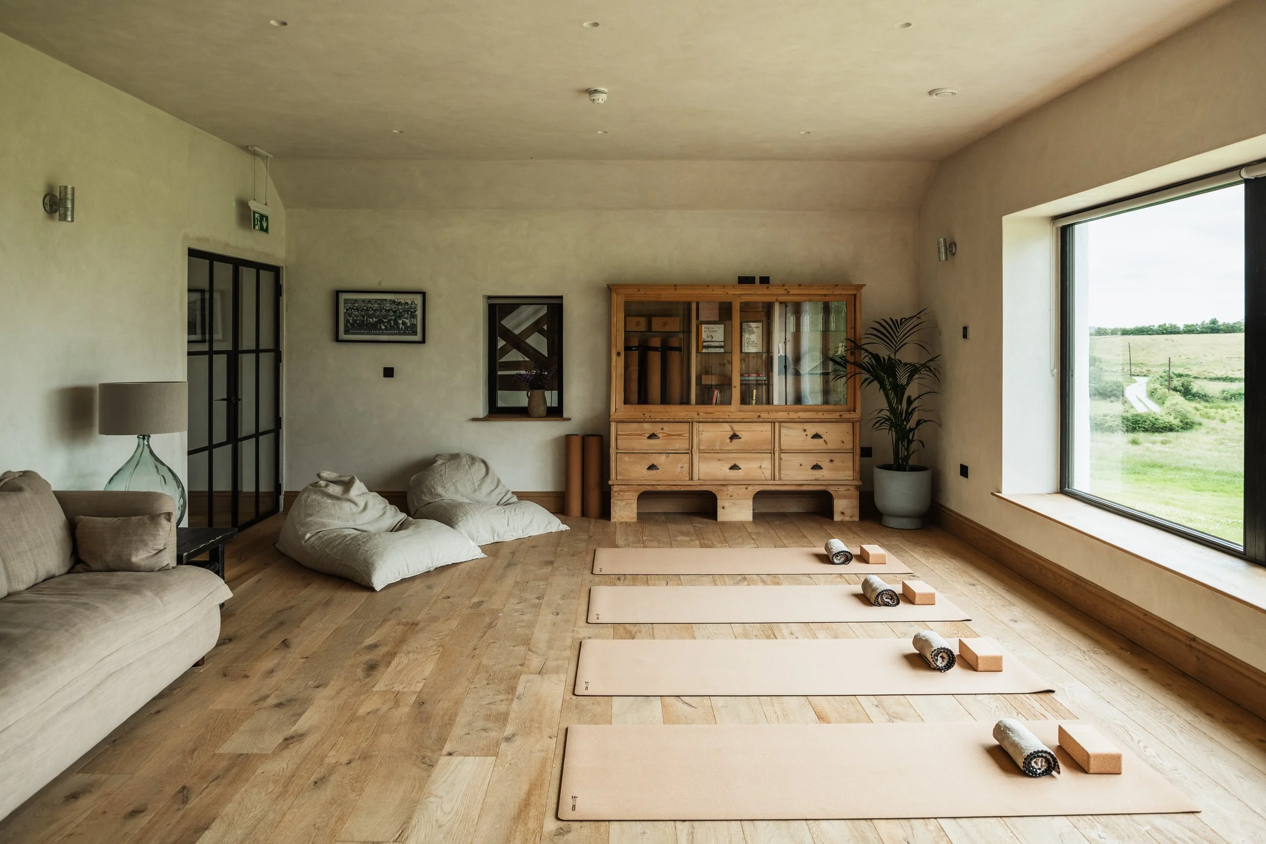 The yoga studio