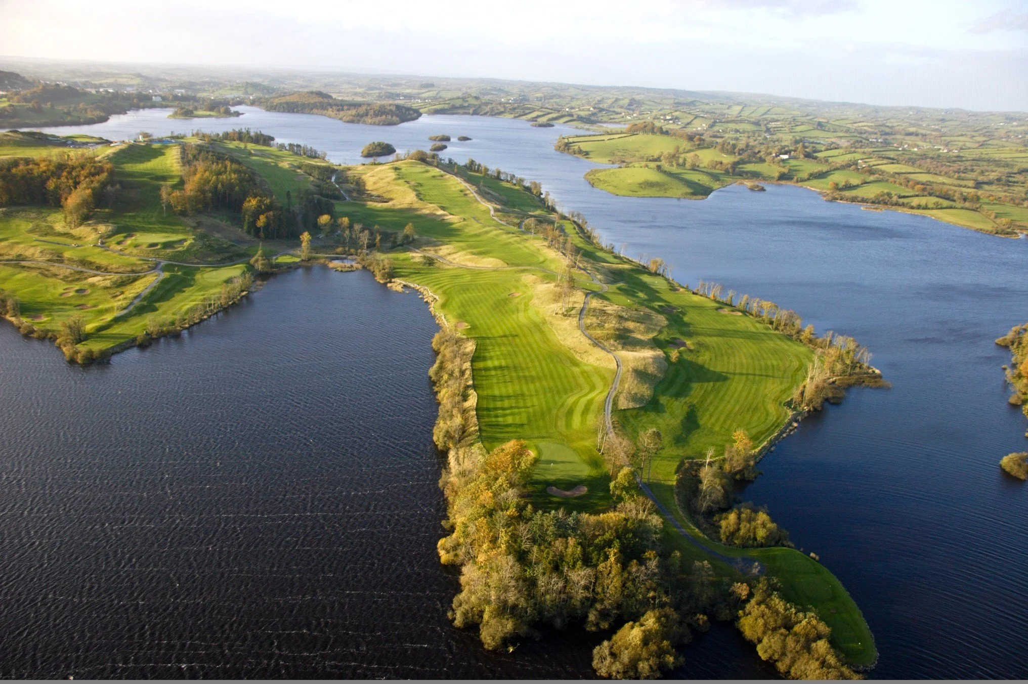 Lough Muckno at dusk