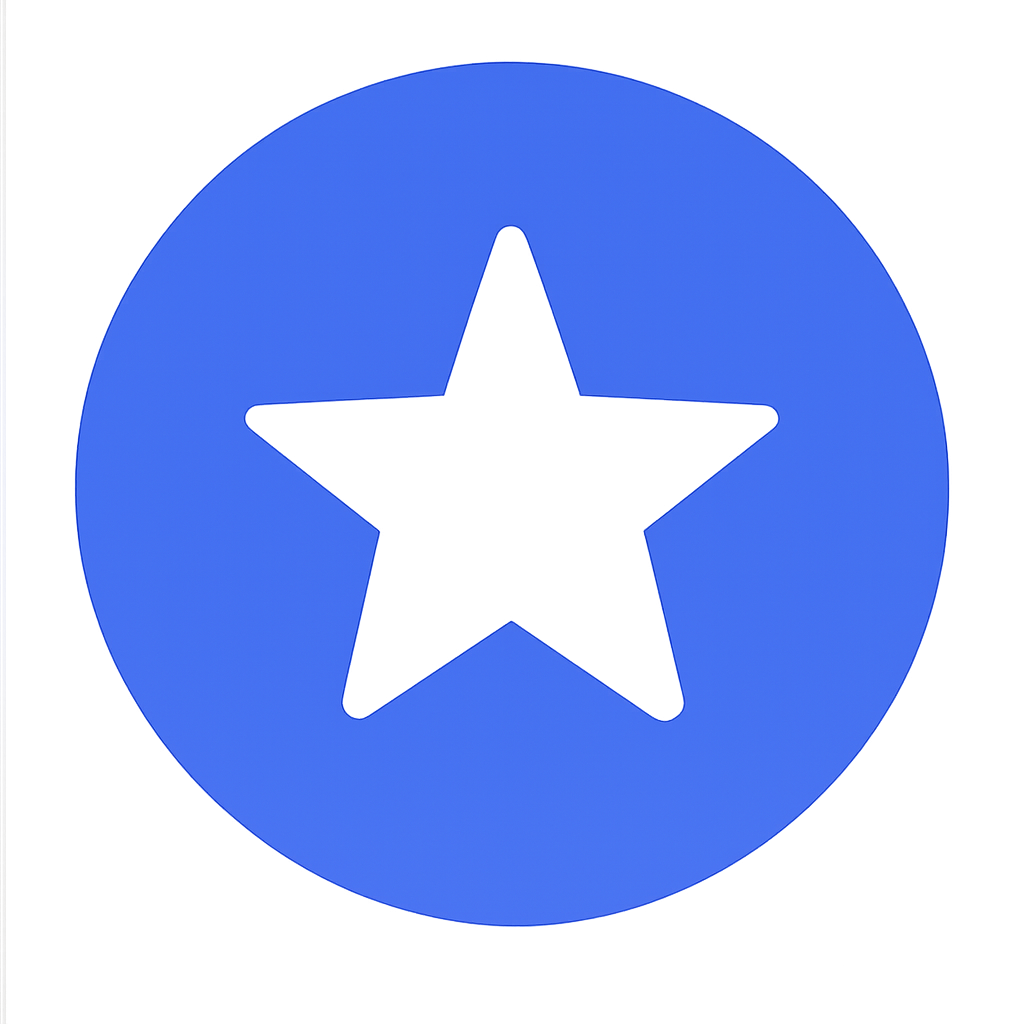 Star icon for the Reviews and Reputation scoring category, worth 40 of 100 points