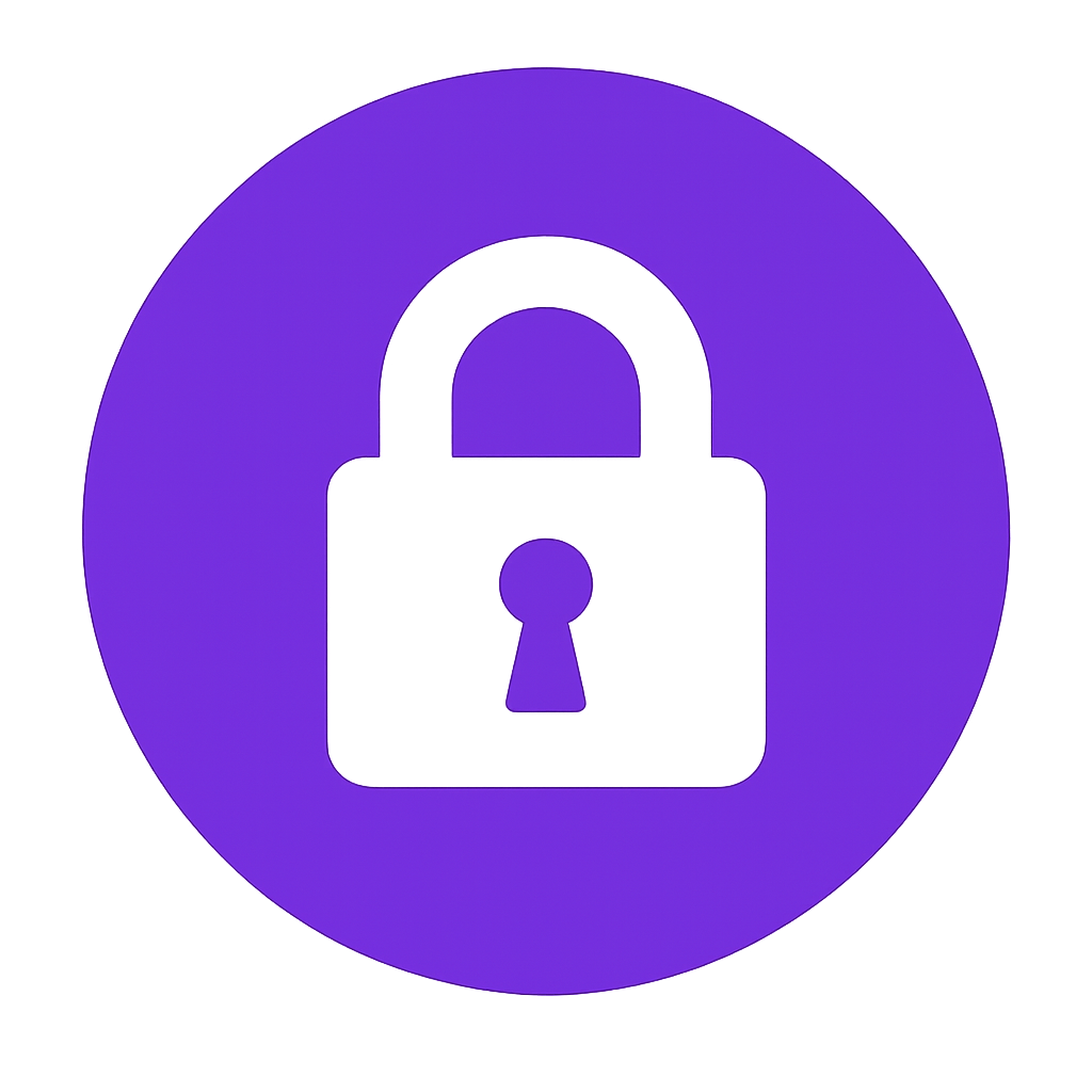 Padlock icon for the Security scoring category, worth 15 of 100 points