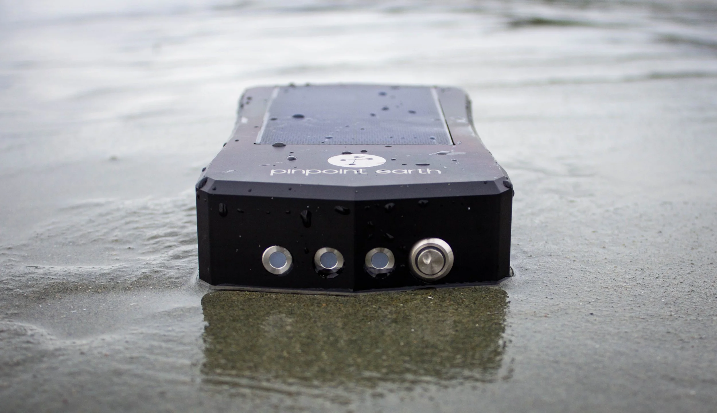 Aquaculture monitoring equipment installed at an operating site