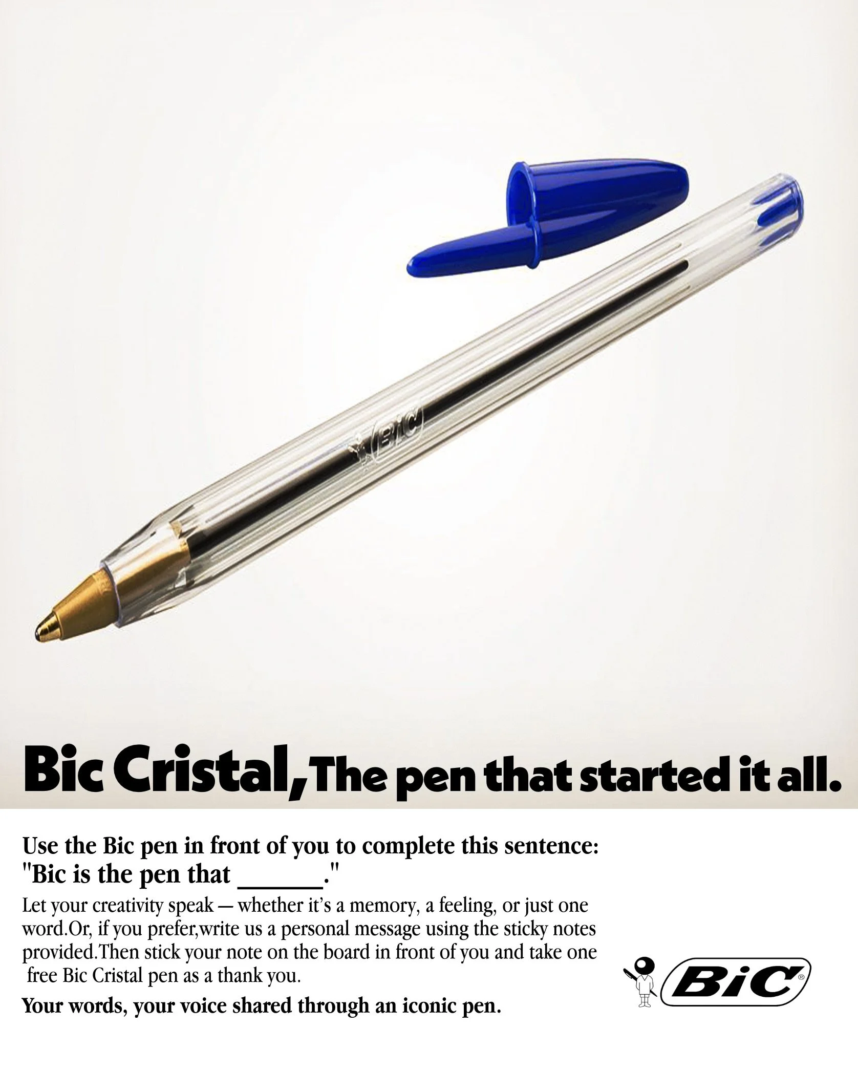 A Pen With a Point — poster ad