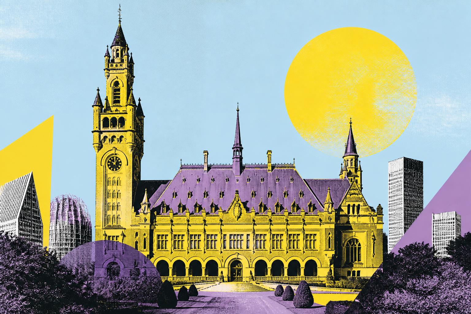 Stadtansicht von Den Haag, Niederlande