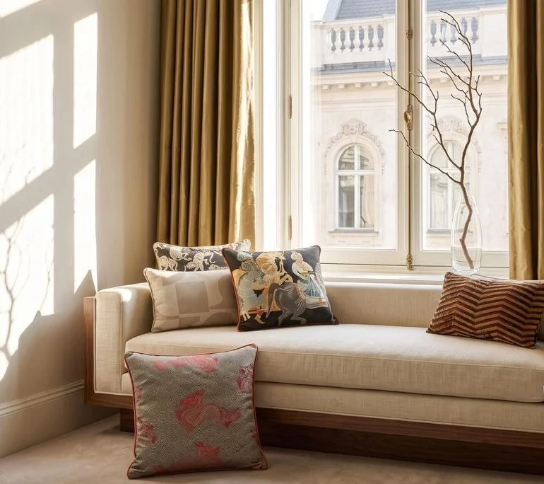 Tamara cushion in interior