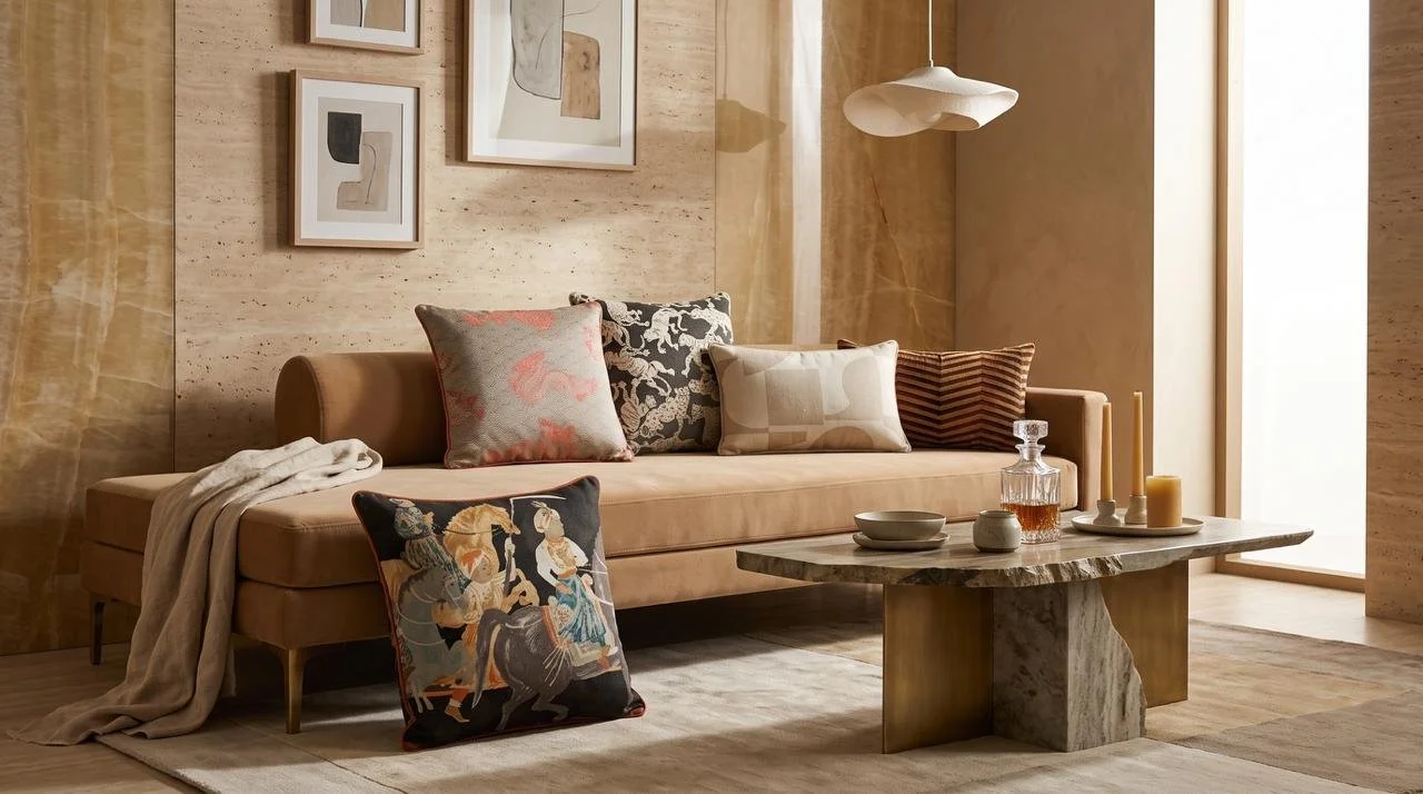 Jaipur cushion — The Procession styled
