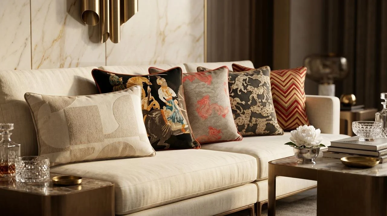 Jaipur cushion — The Procession styled
