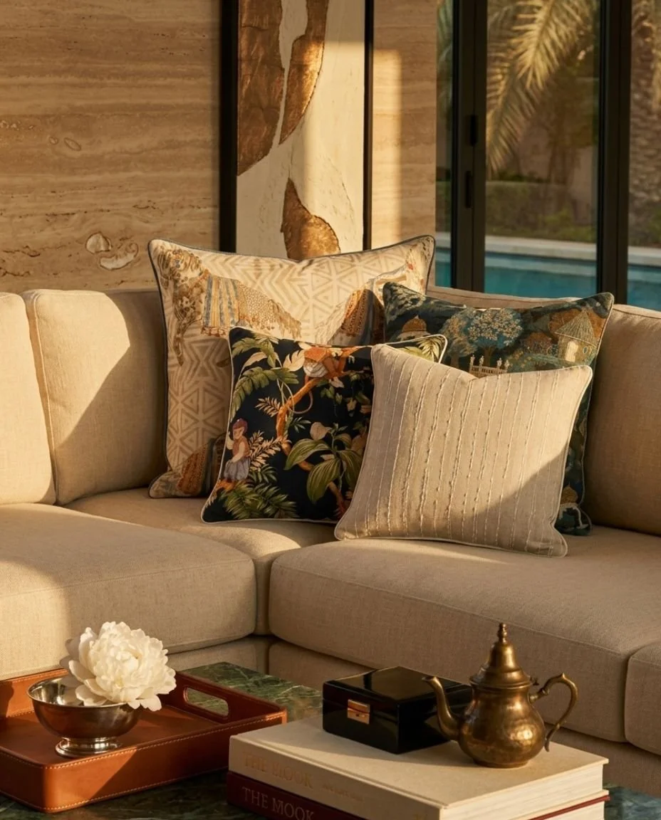 Austerlitz cushion styled