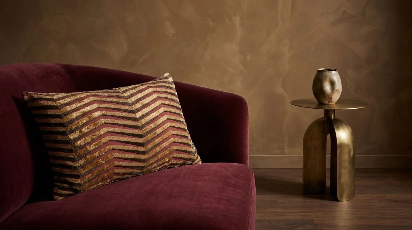 Bagutta cushion — Smoke styled