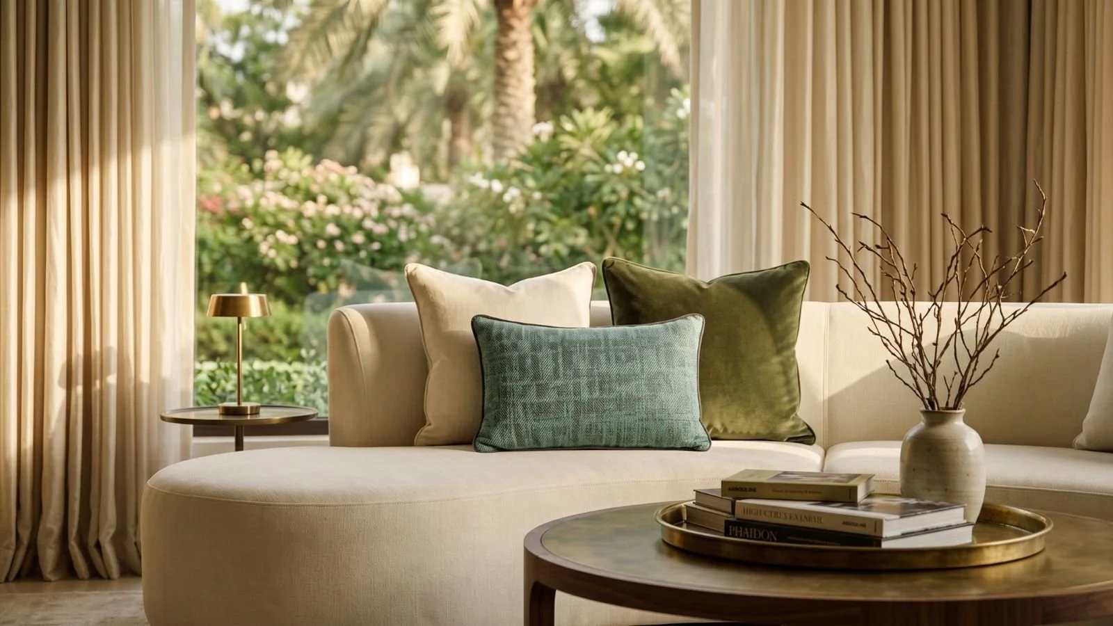 Versilia cushion styled