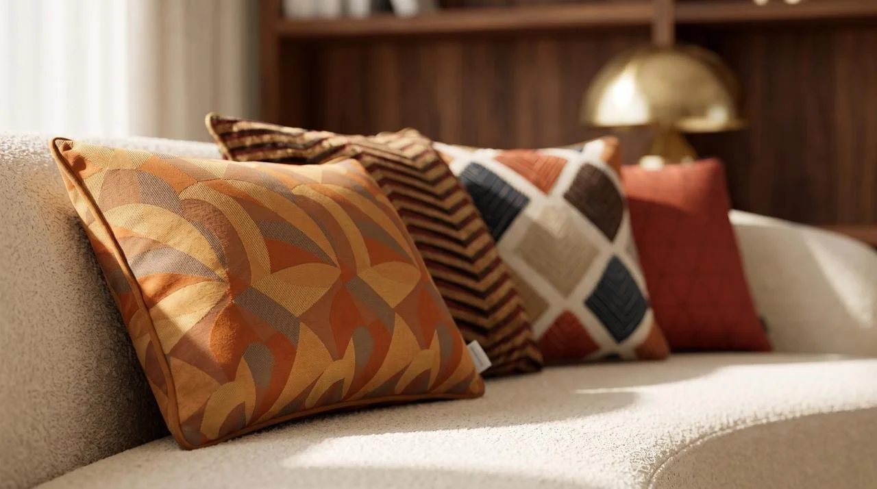 Depero cushion styled