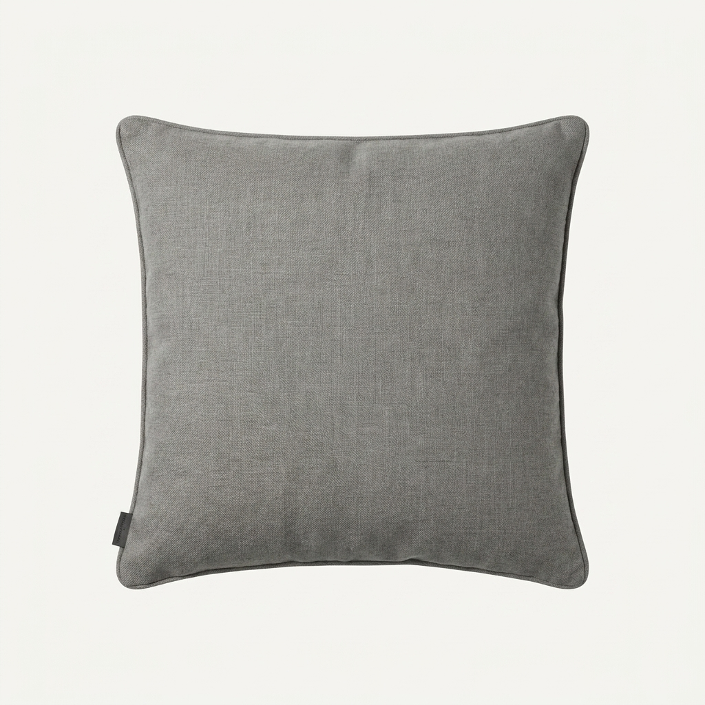 Camélia cushion — Grey reverse
