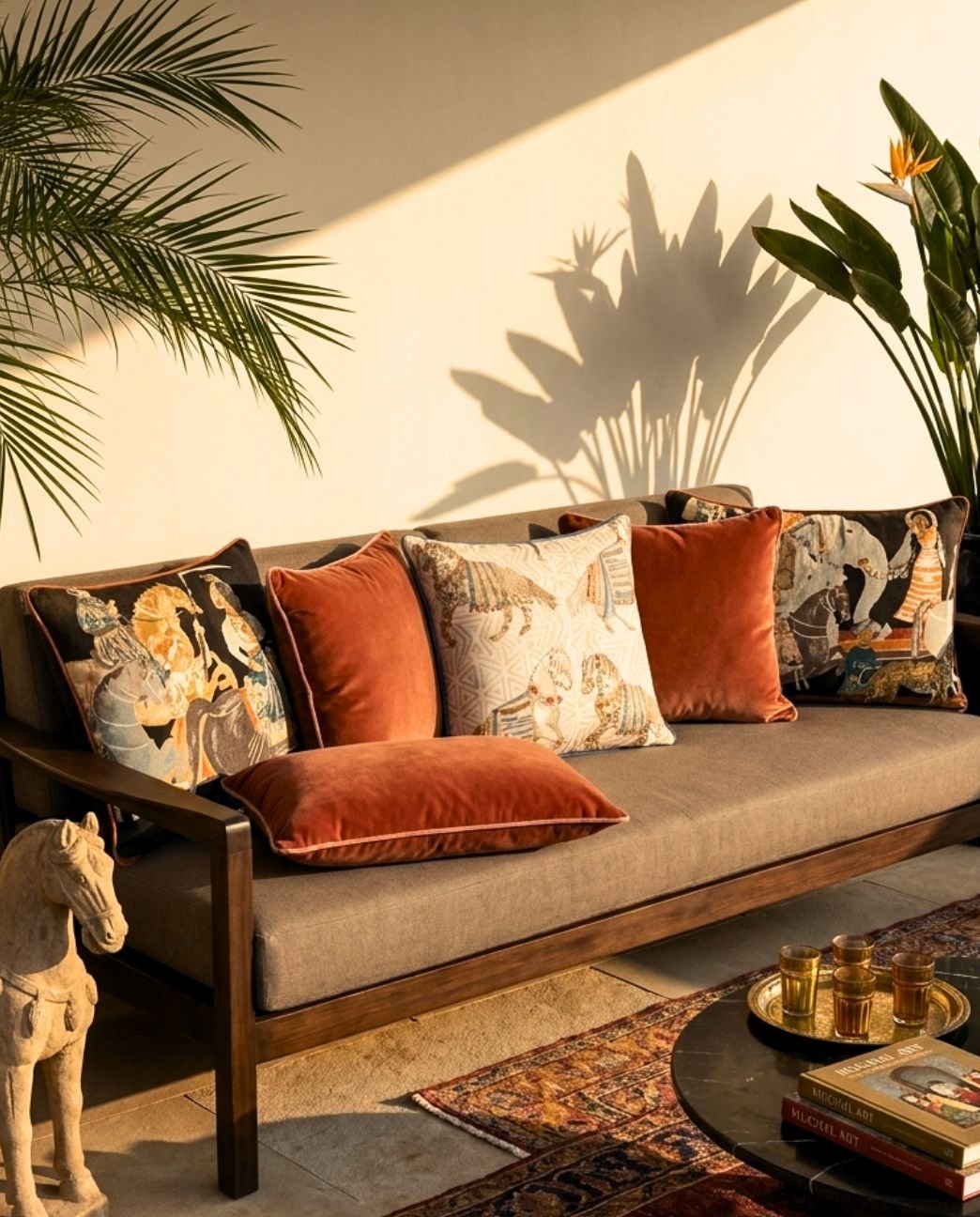 Jaipur cushion — The Procession styled