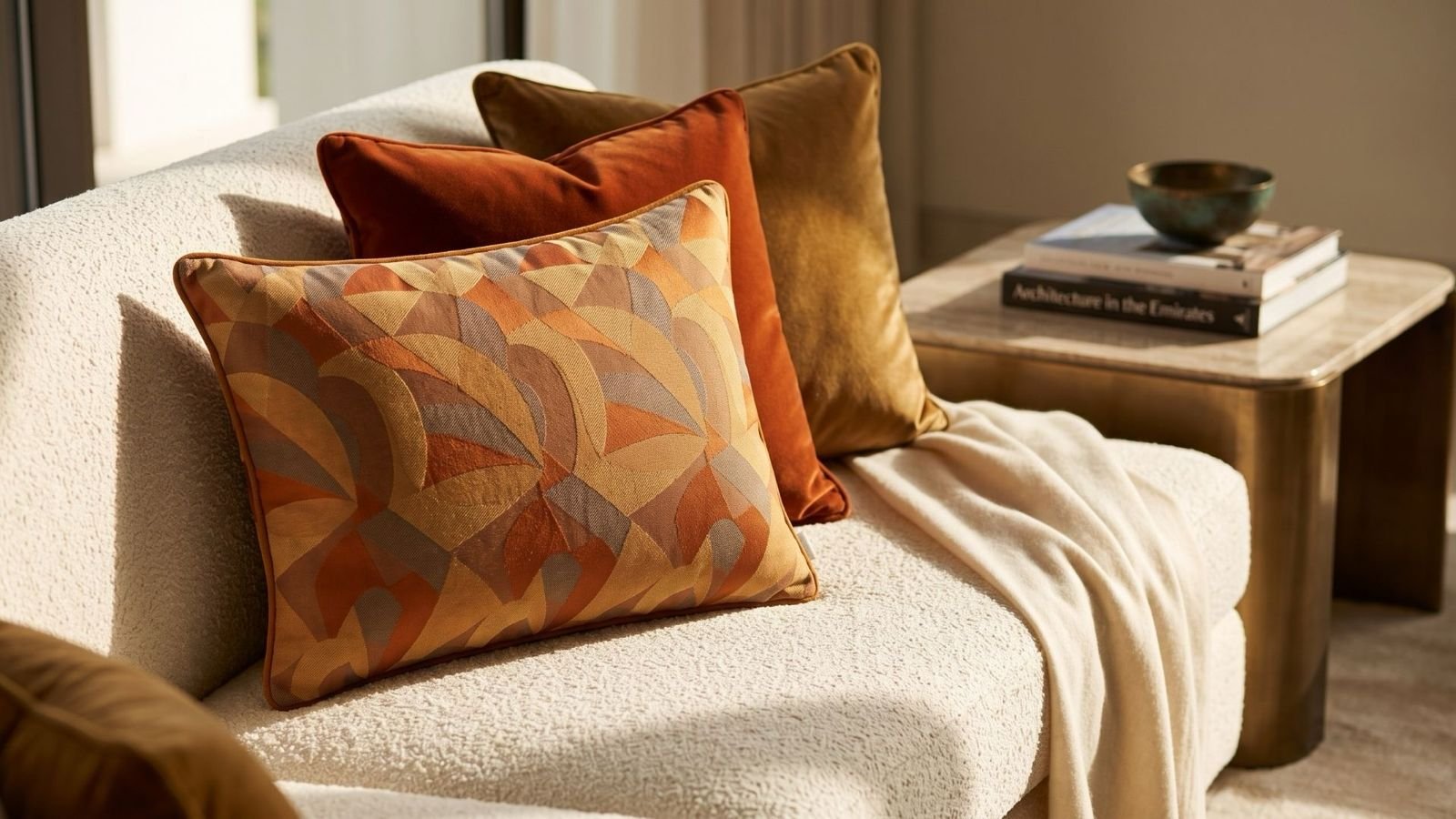 Depero cushion styled