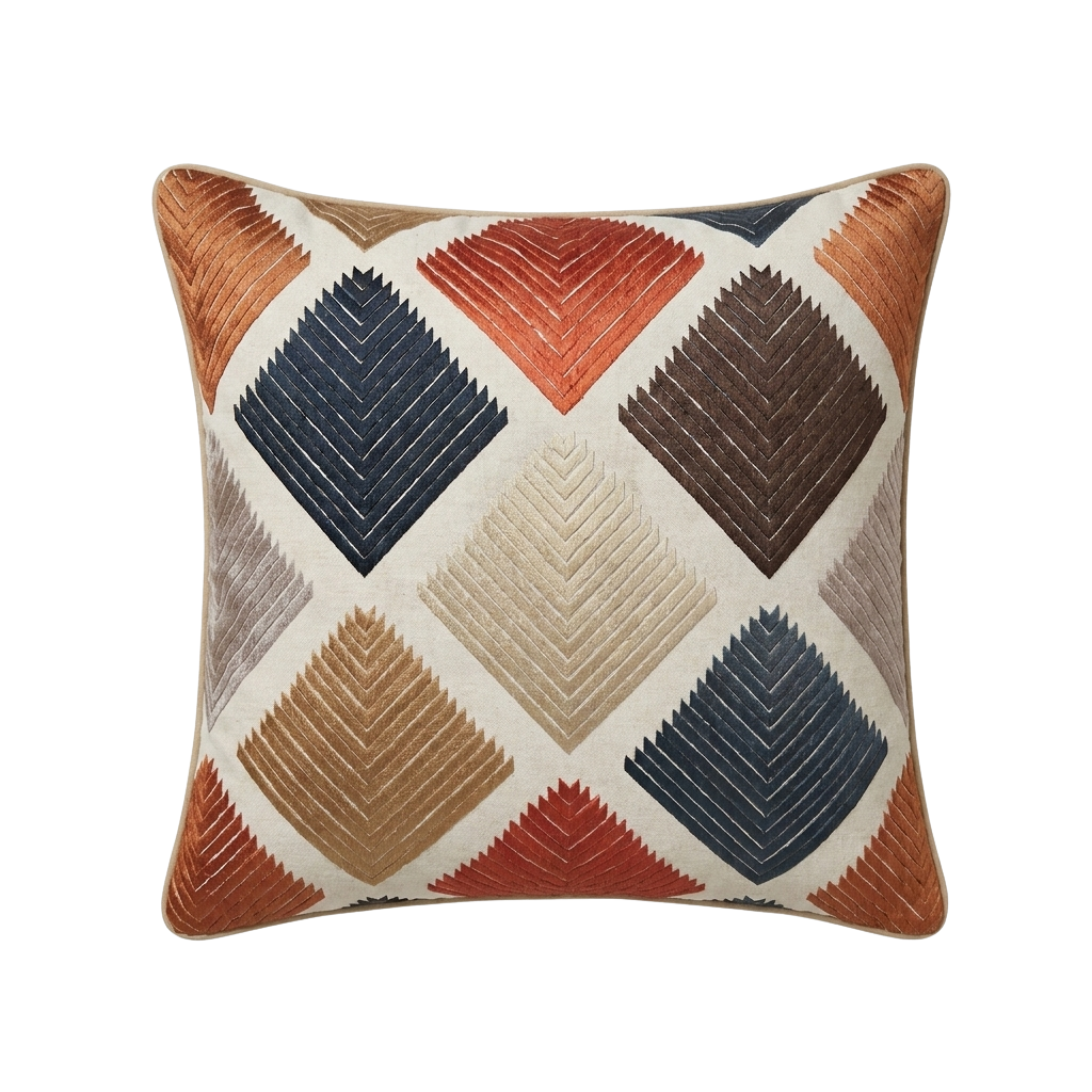 Pagoda cushion front