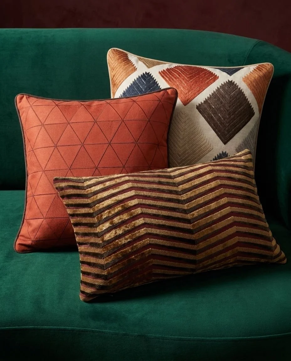 Bagutta cushion — Smoke styled
