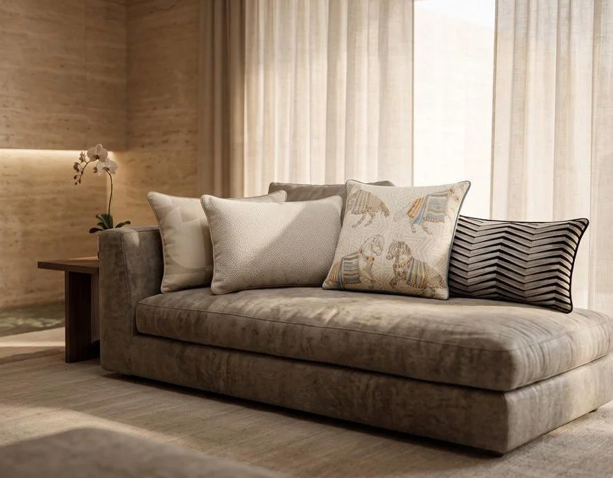 Austerlitz cushion styled
