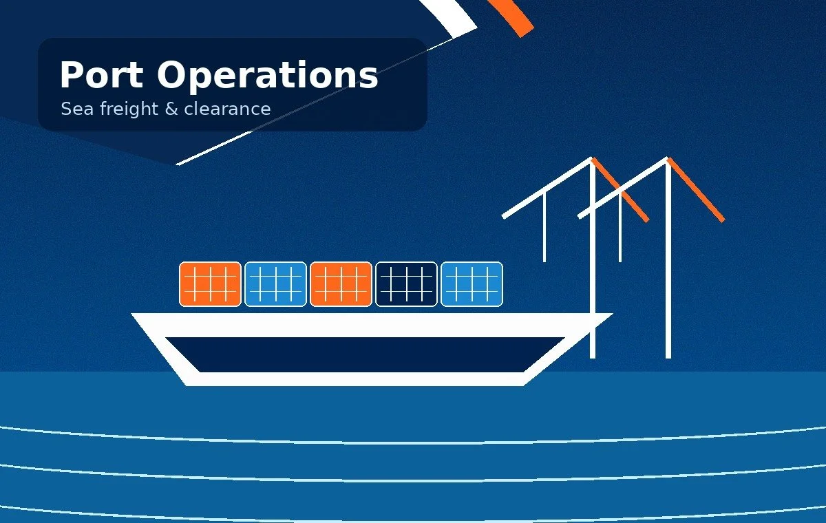 Port and sea freight operations