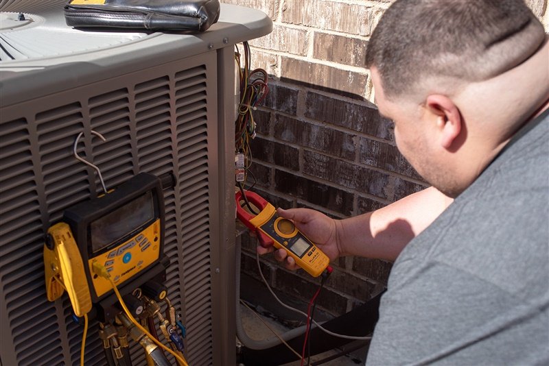 Fix My Air DFW technician on a Keller job