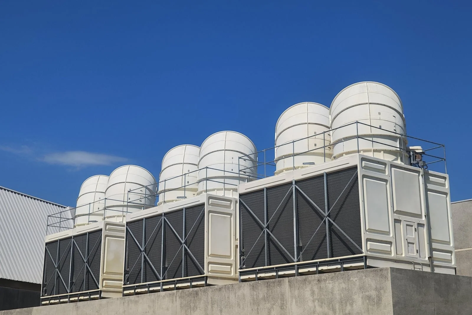 Fix My Air DFW technician on a commercial HVAC job in Fort Worth