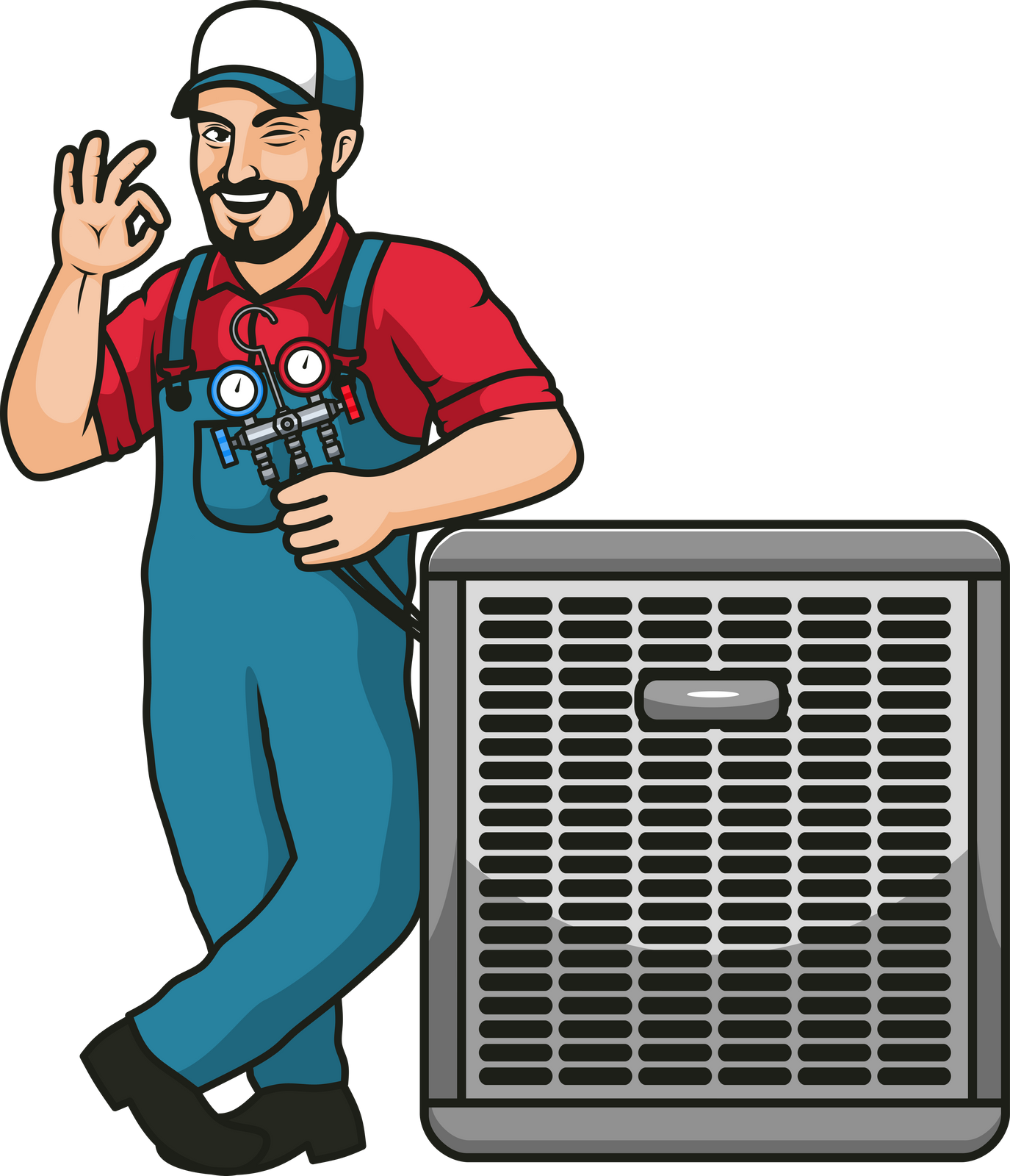 Fix My Air DFW technician on a Keller job